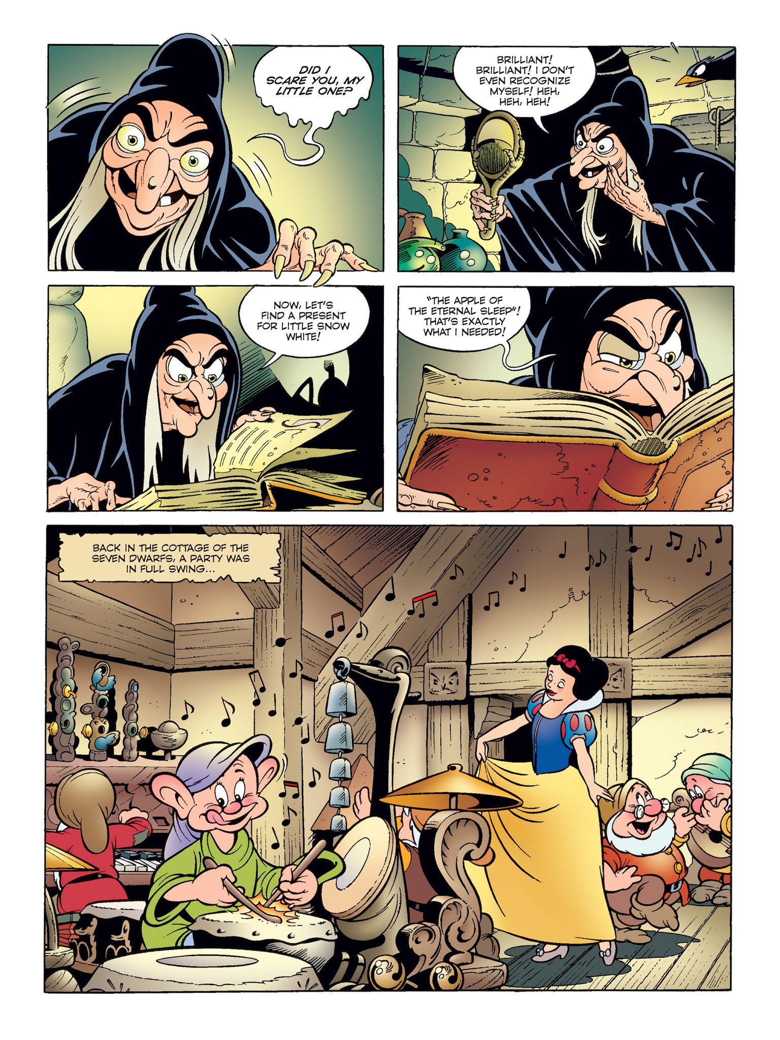 Read online Snow White and the Seven Dwarfs (2017) comic -  Issue # Full - 28
