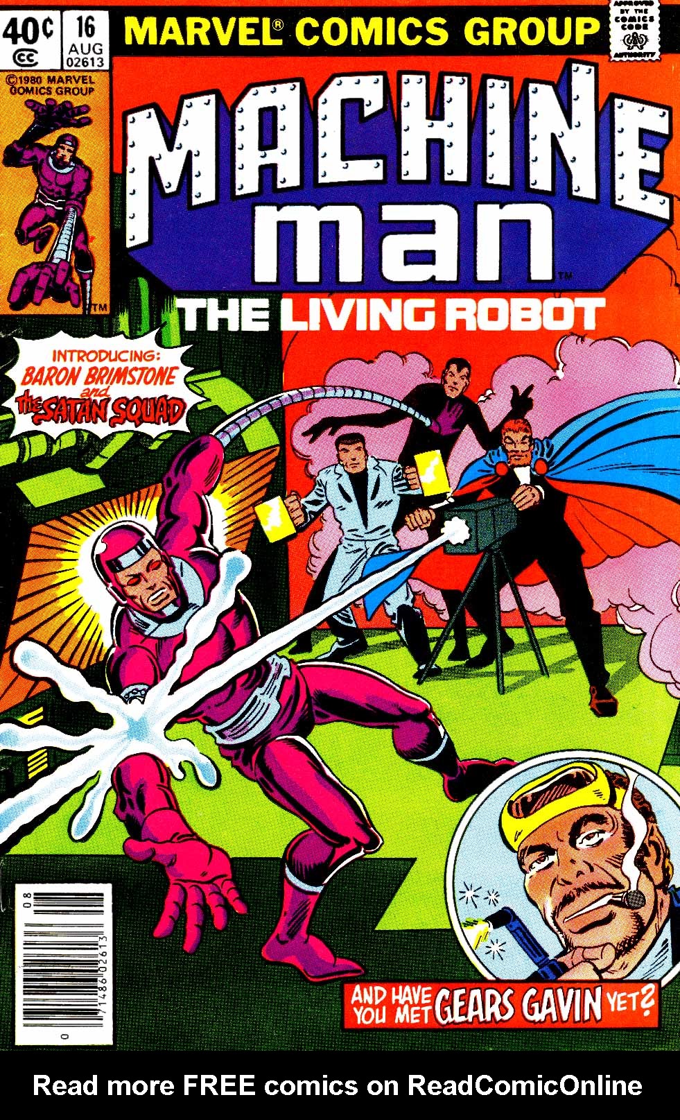 Read online Machine Man (1978) comic -  Issue #16 - 1