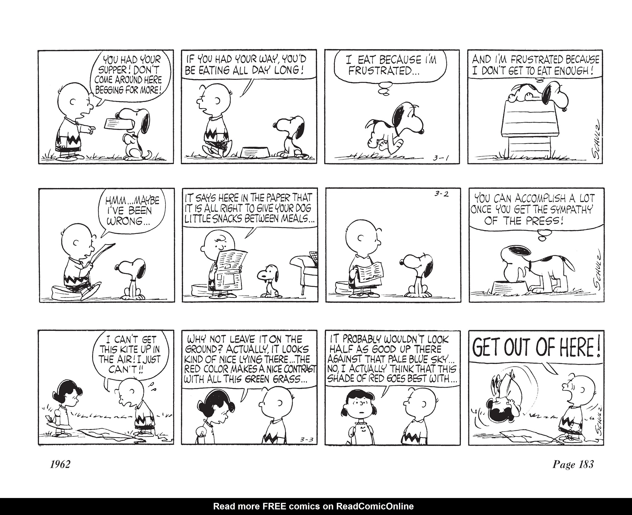Read online The Complete Peanuts comic -  Issue # TPB 6 - 198
