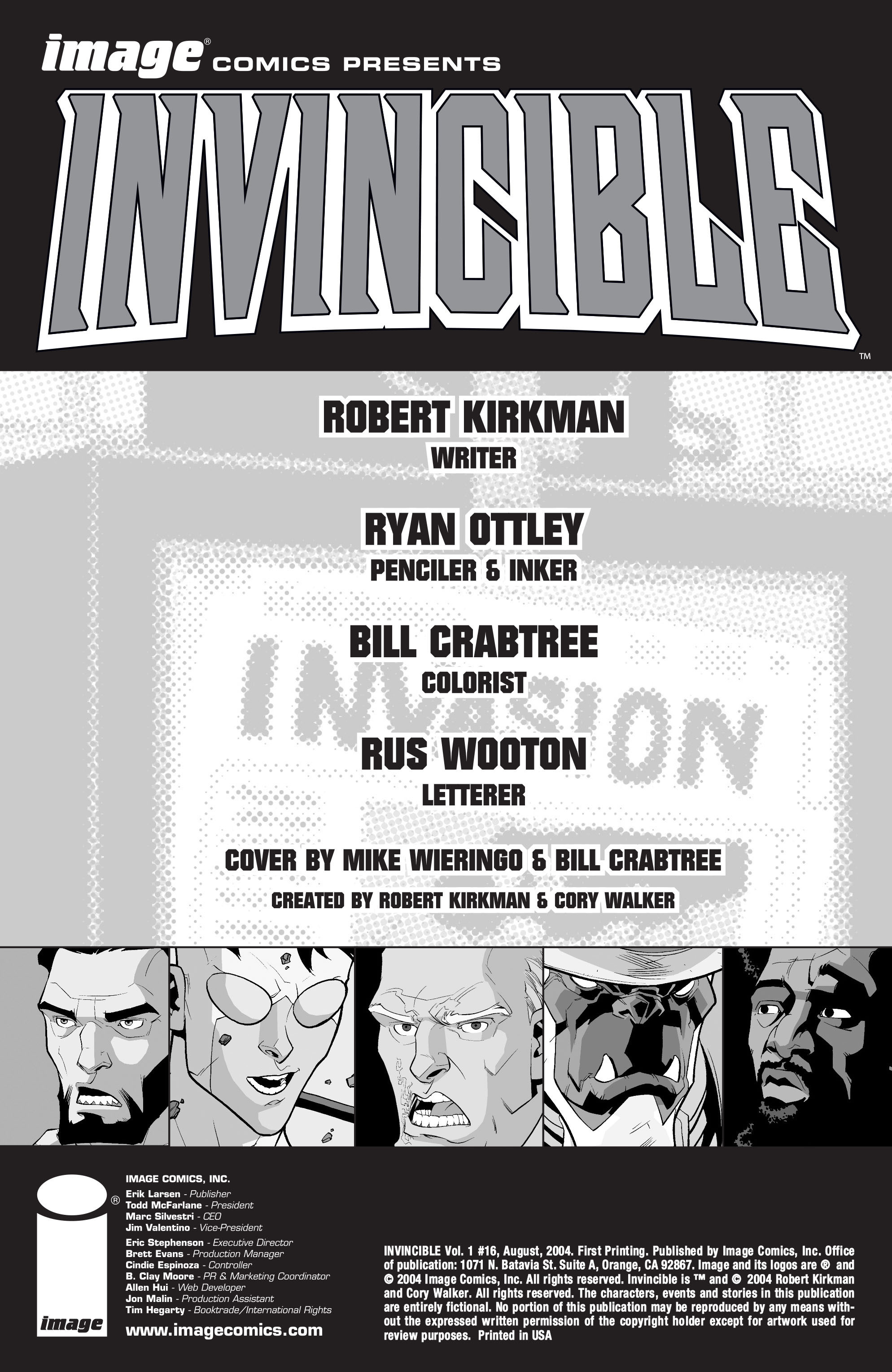 Read online Invincible comic -  Issue #16 - 2