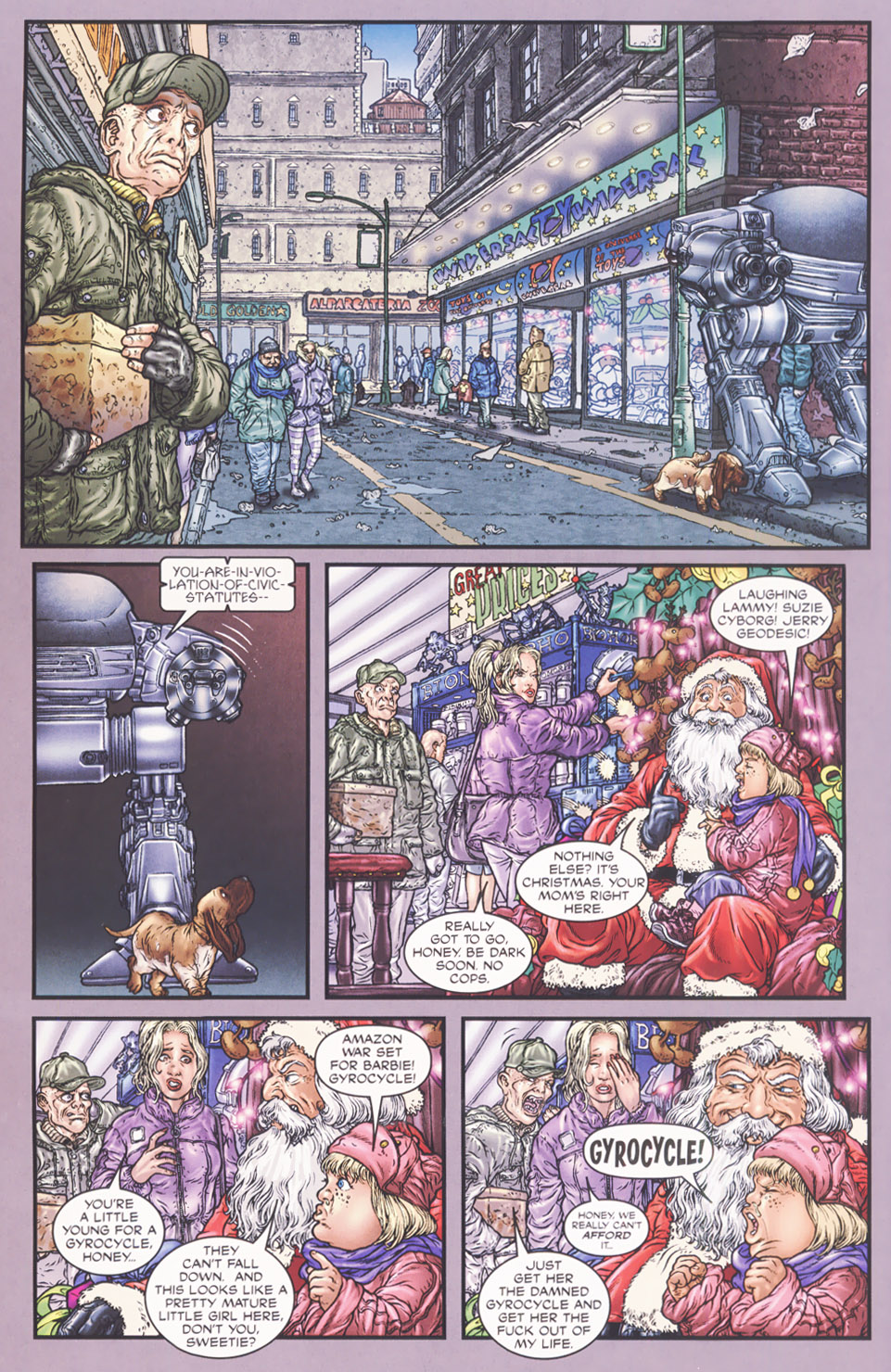 Read online Frank Miller's Robocop comic -  Issue #4 - 14