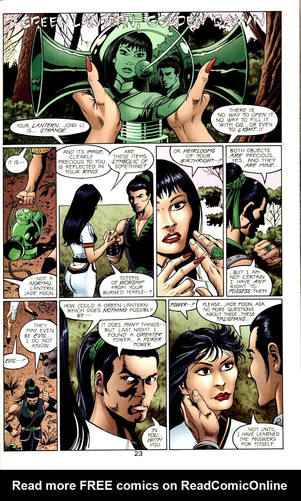 Read online Green Lantern: Dragon Lord comic -  Issue #2 - 25