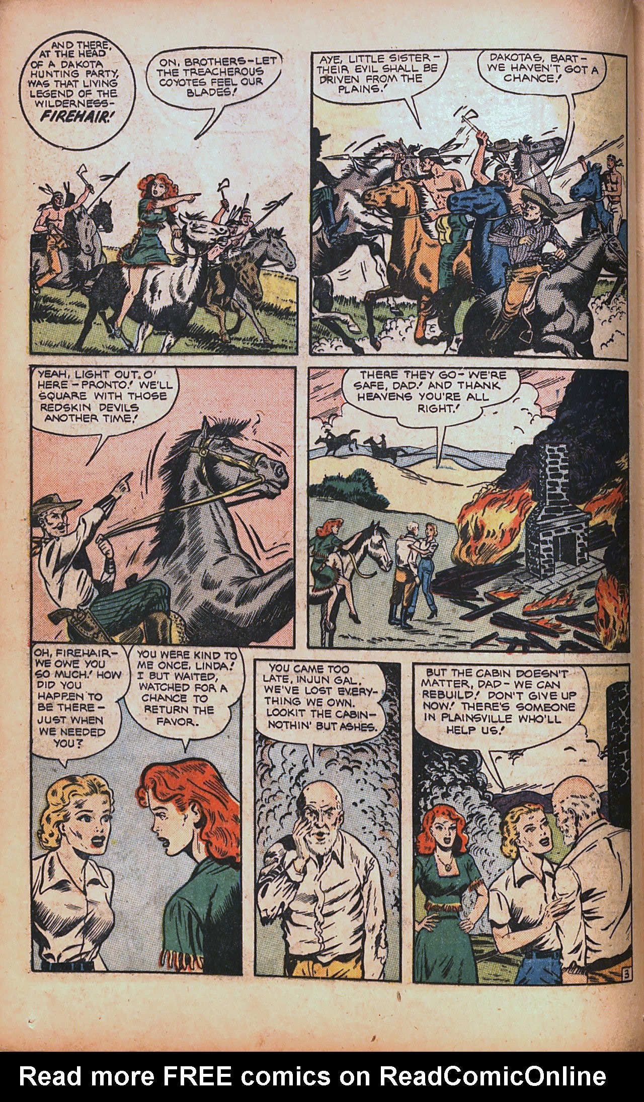 Read online Pioneer West Romances comic -  Issue #3 - 20