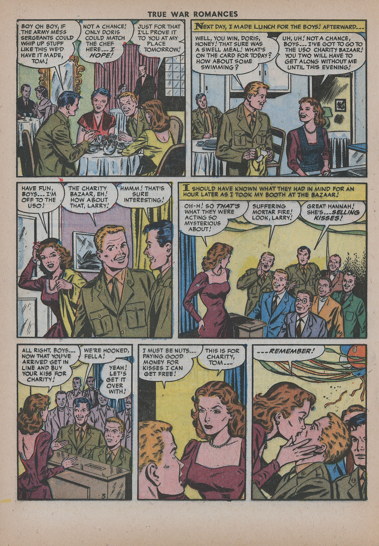 Read online True War Romances comic -  Issue #16 - 20