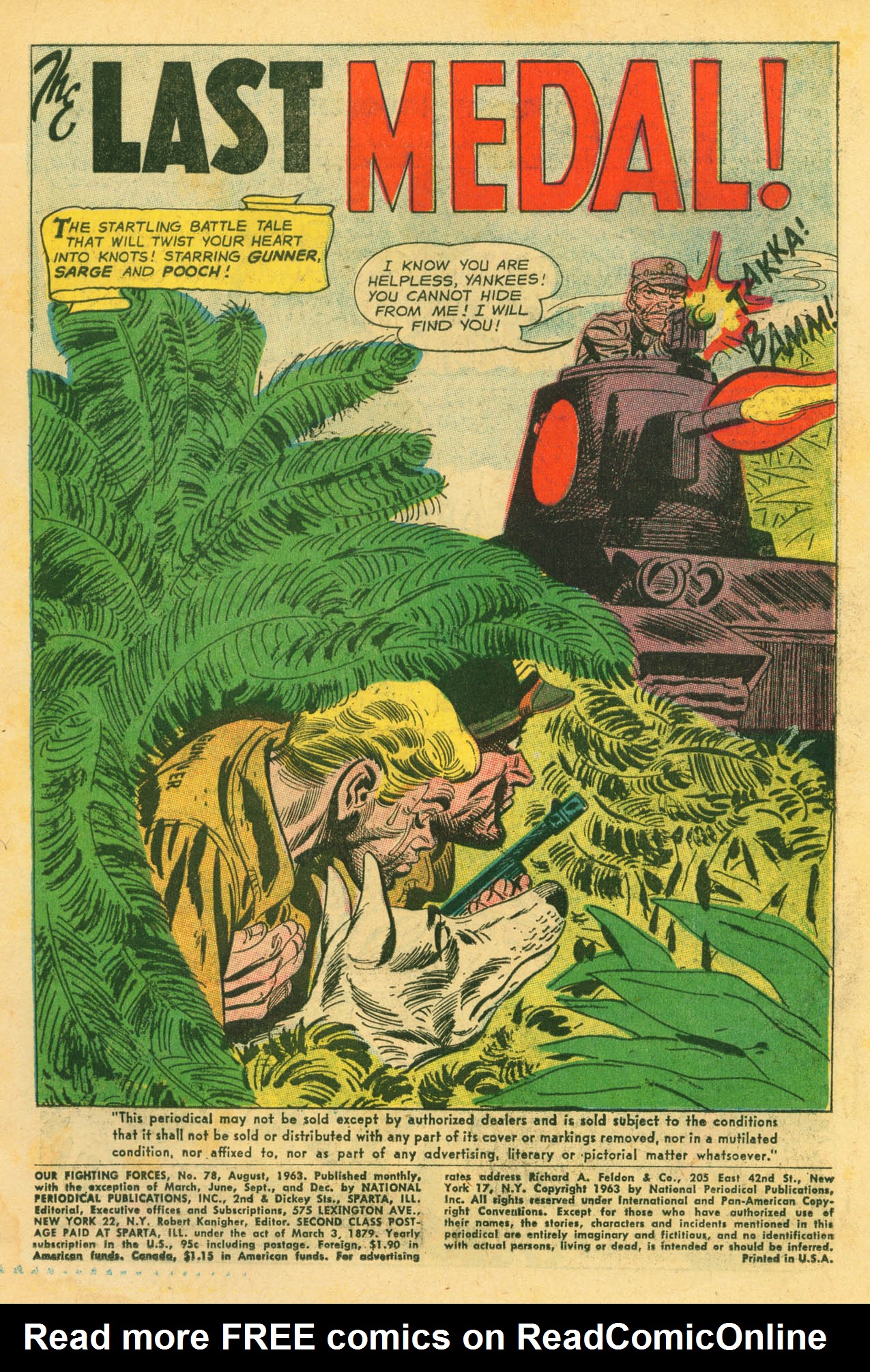 Read online Our Fighting Forces comic -  Issue #78 - 3