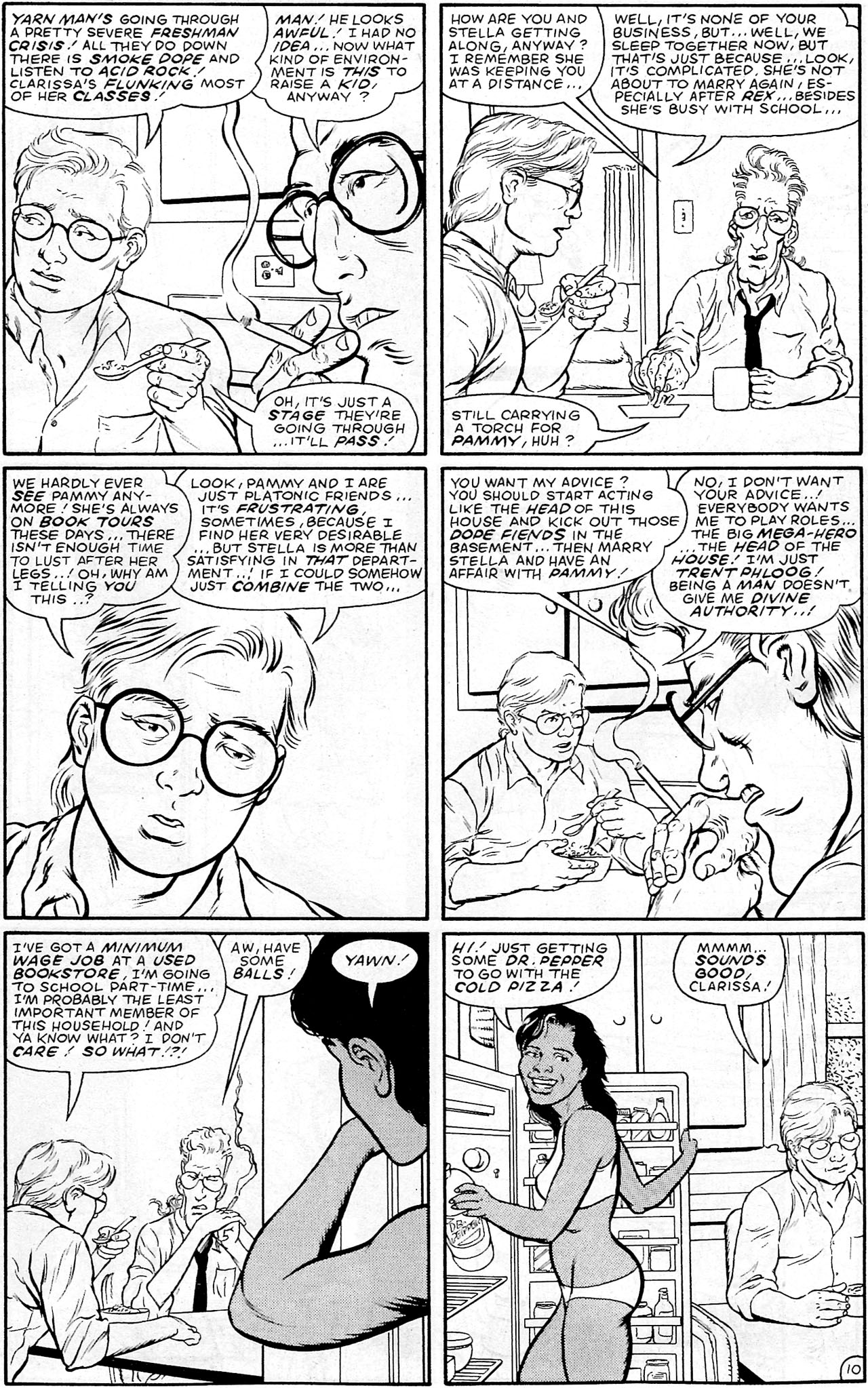 Read online Megaton Man Meets The Uncatergorizable X-Them comic -  Issue # Full - 12