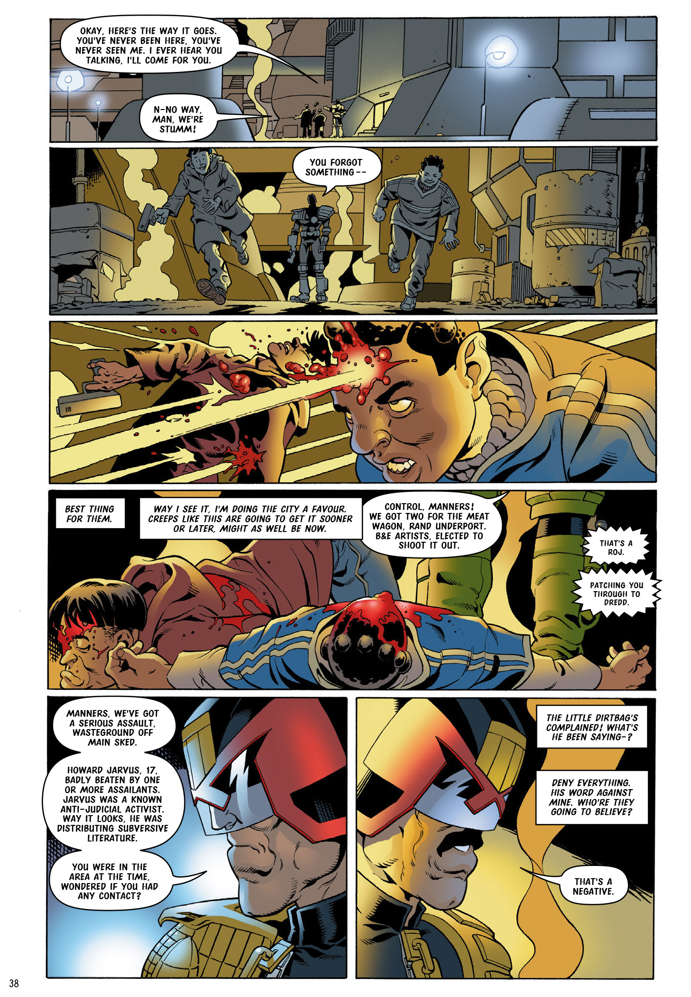 Read online Judge Dredd: The Complete Case Files comic -  Issue # TPB 36 (Part 1) - 40