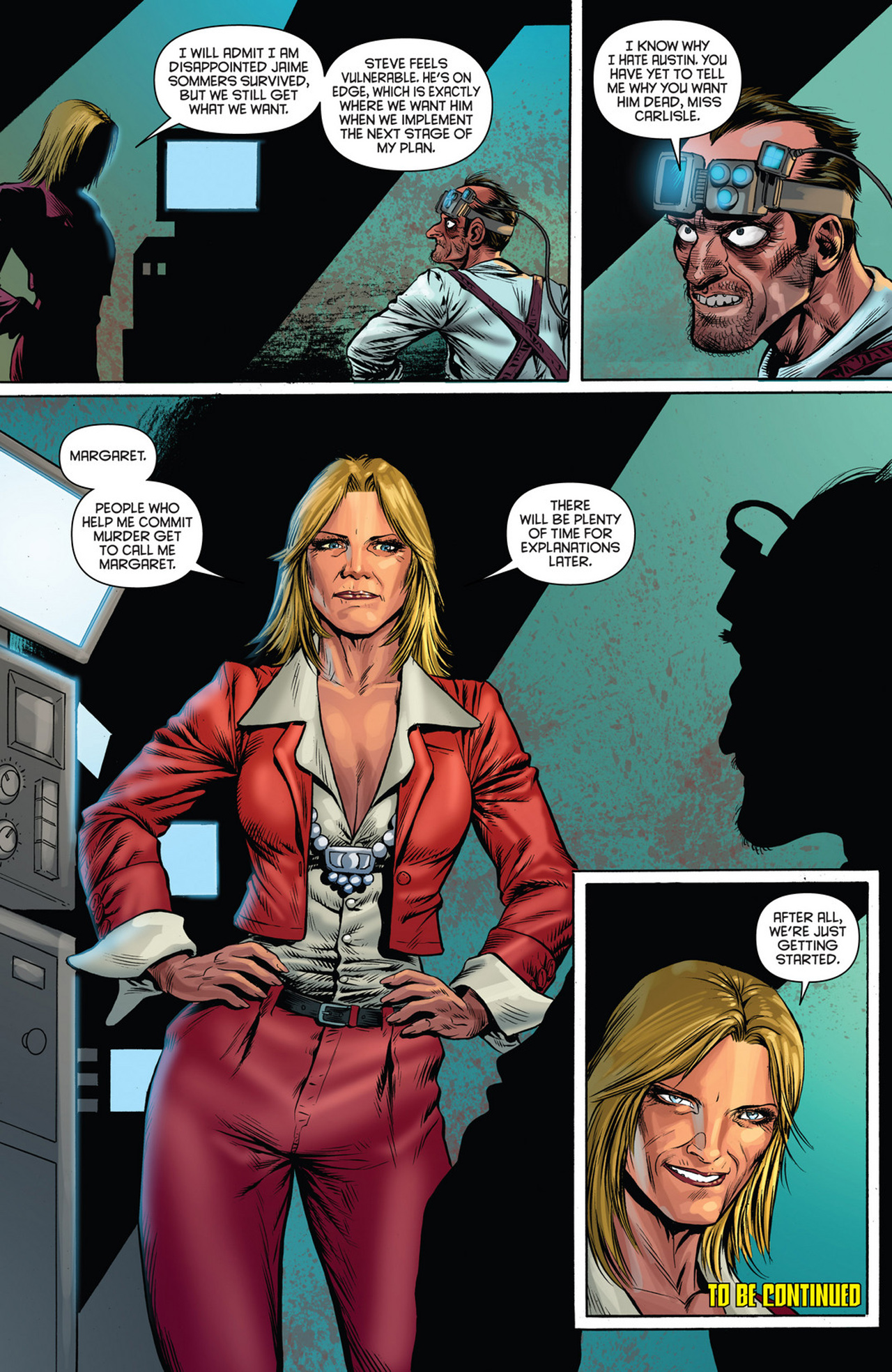 Read online Bionic Man comic -  Issue #16 - 25