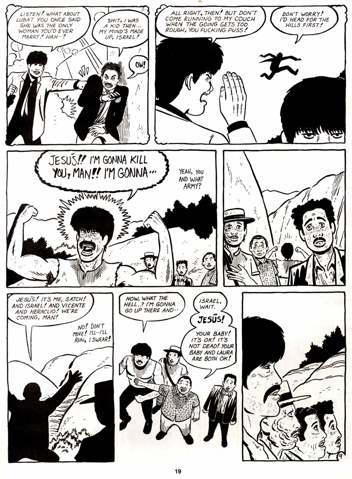 Read online Love and Rockets (1982) comic -  Issue #9 - 21