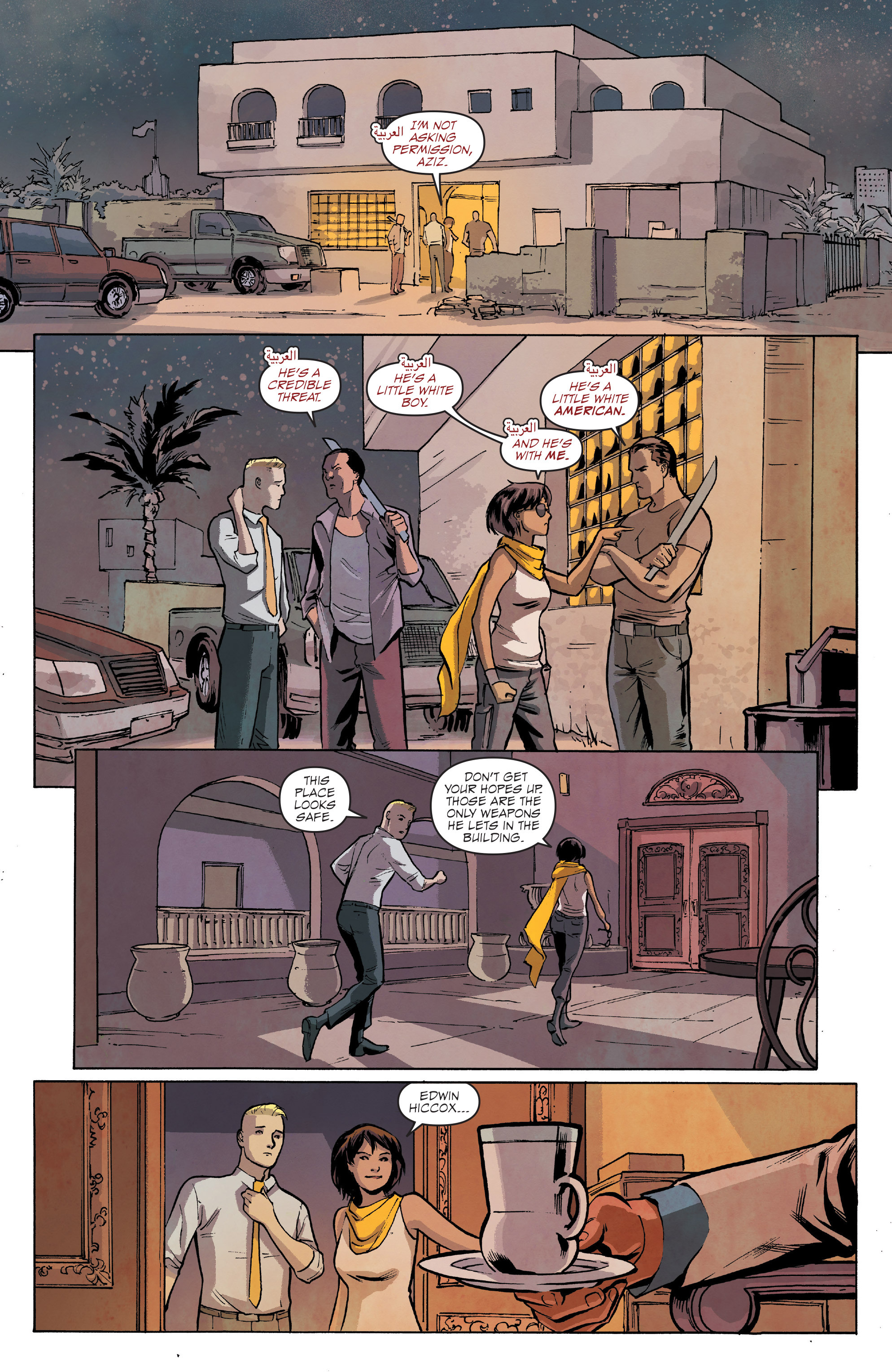 Read online Hacktivist comic -  Issue #3 - 14