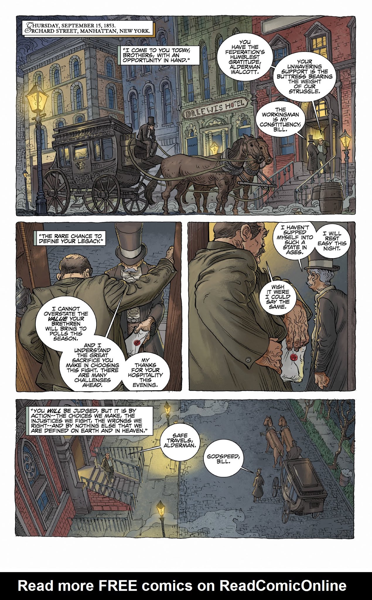 Read online Bowery Boys: Our Fathers comic -  Issue # TPB - 9