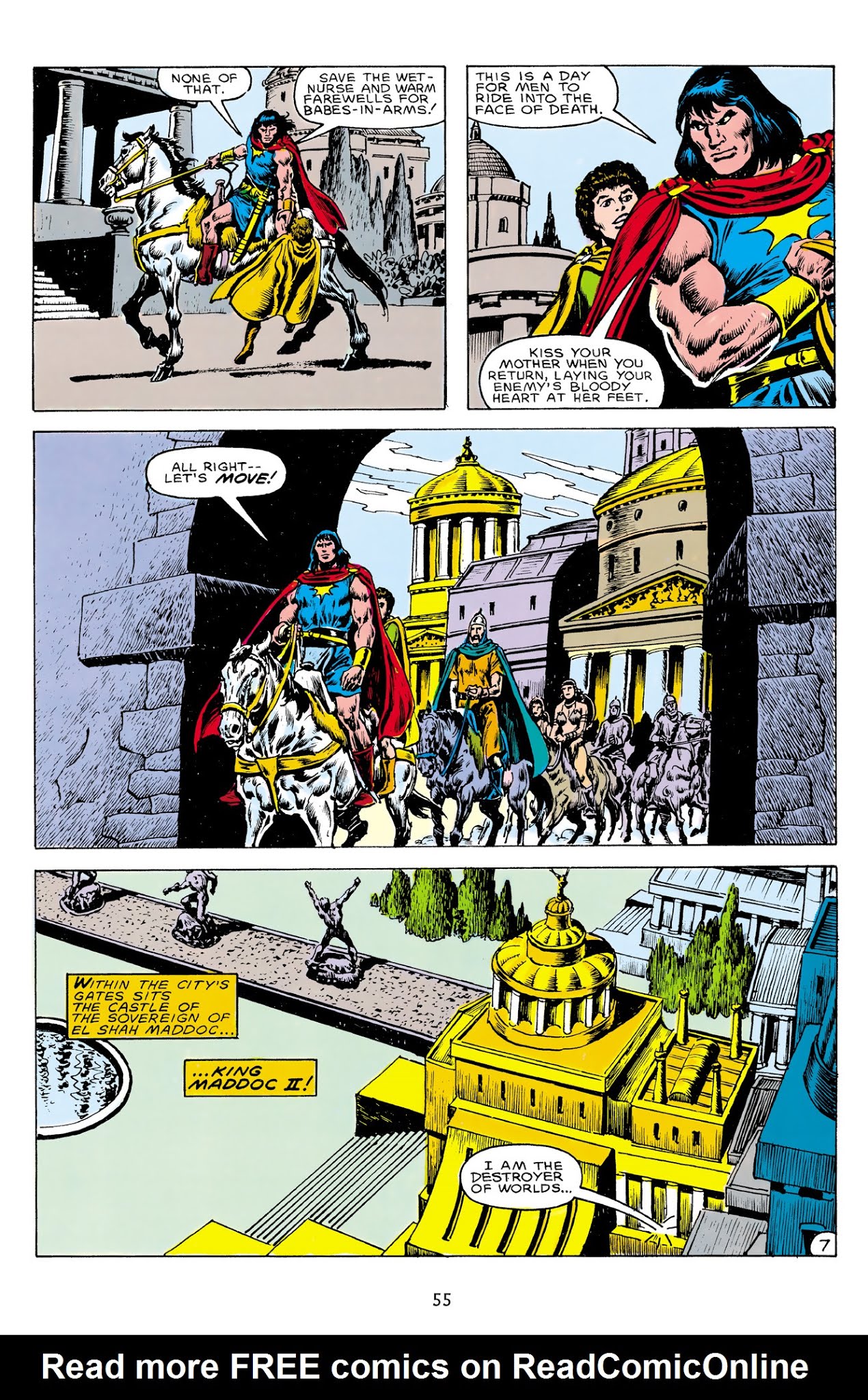 Read online The Chronicles of Conan comic -  Issue # TPB 24 (Part 1) - 56