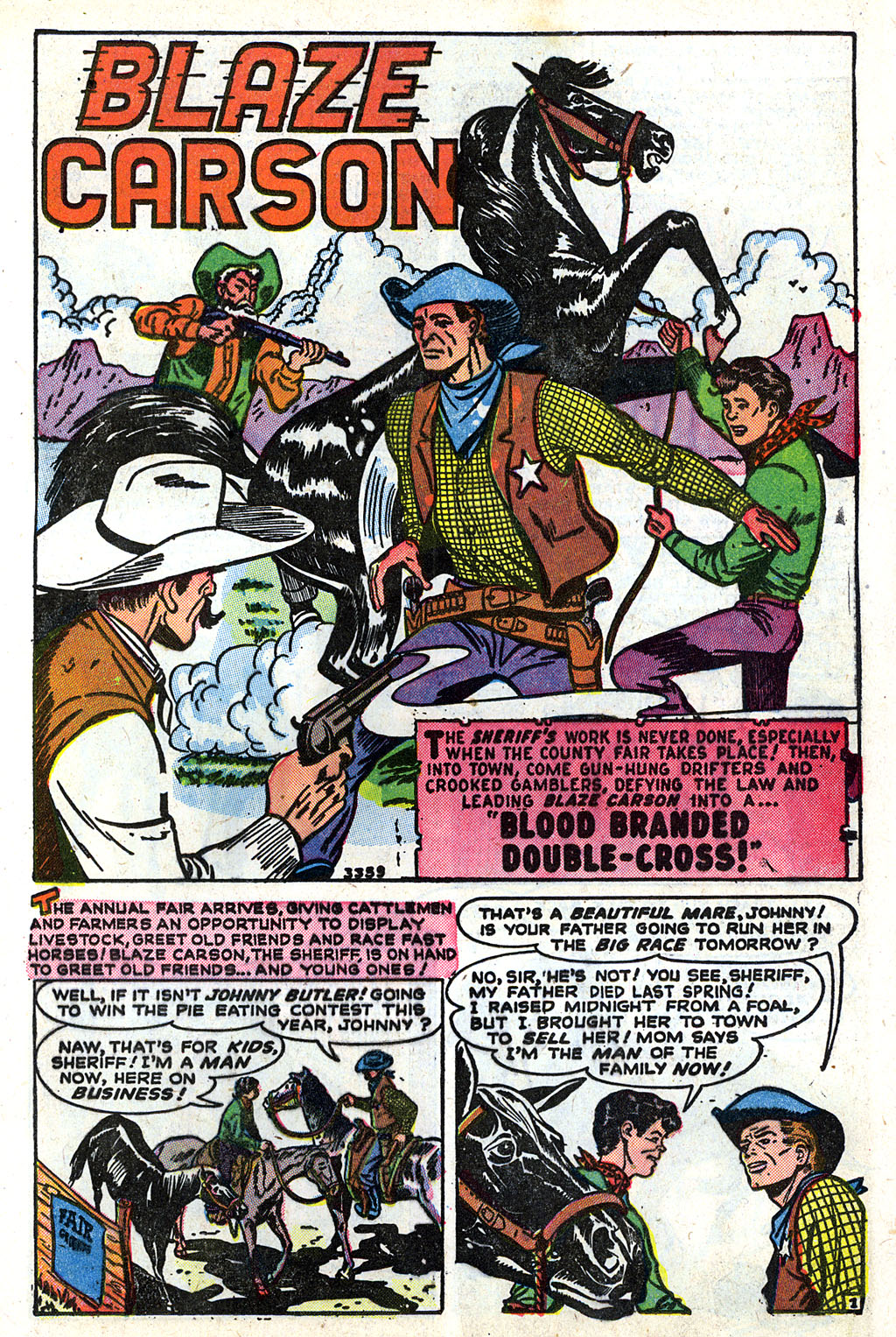 Read online Blaze Carson comic -  Issue #1 - 11