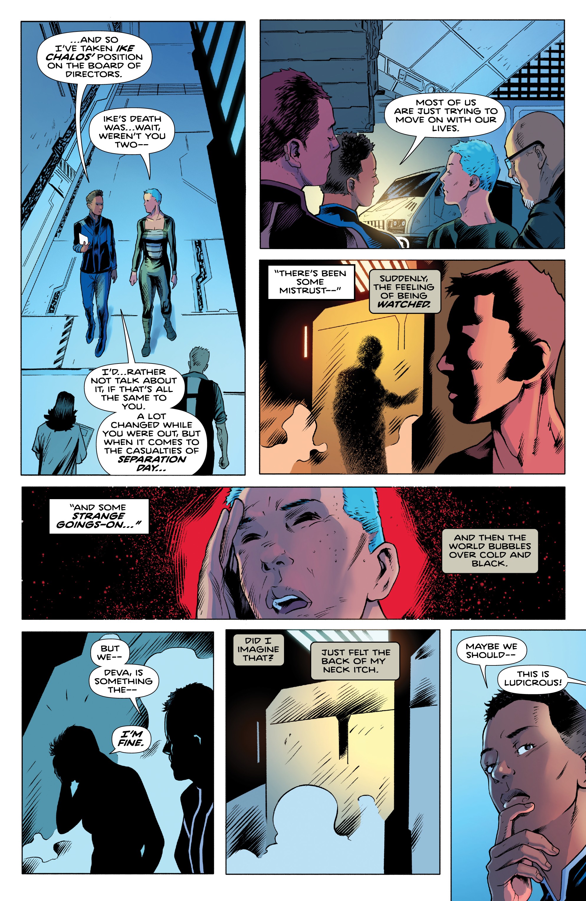 Read online Infinite Dark comic -  Issue #5 - 7