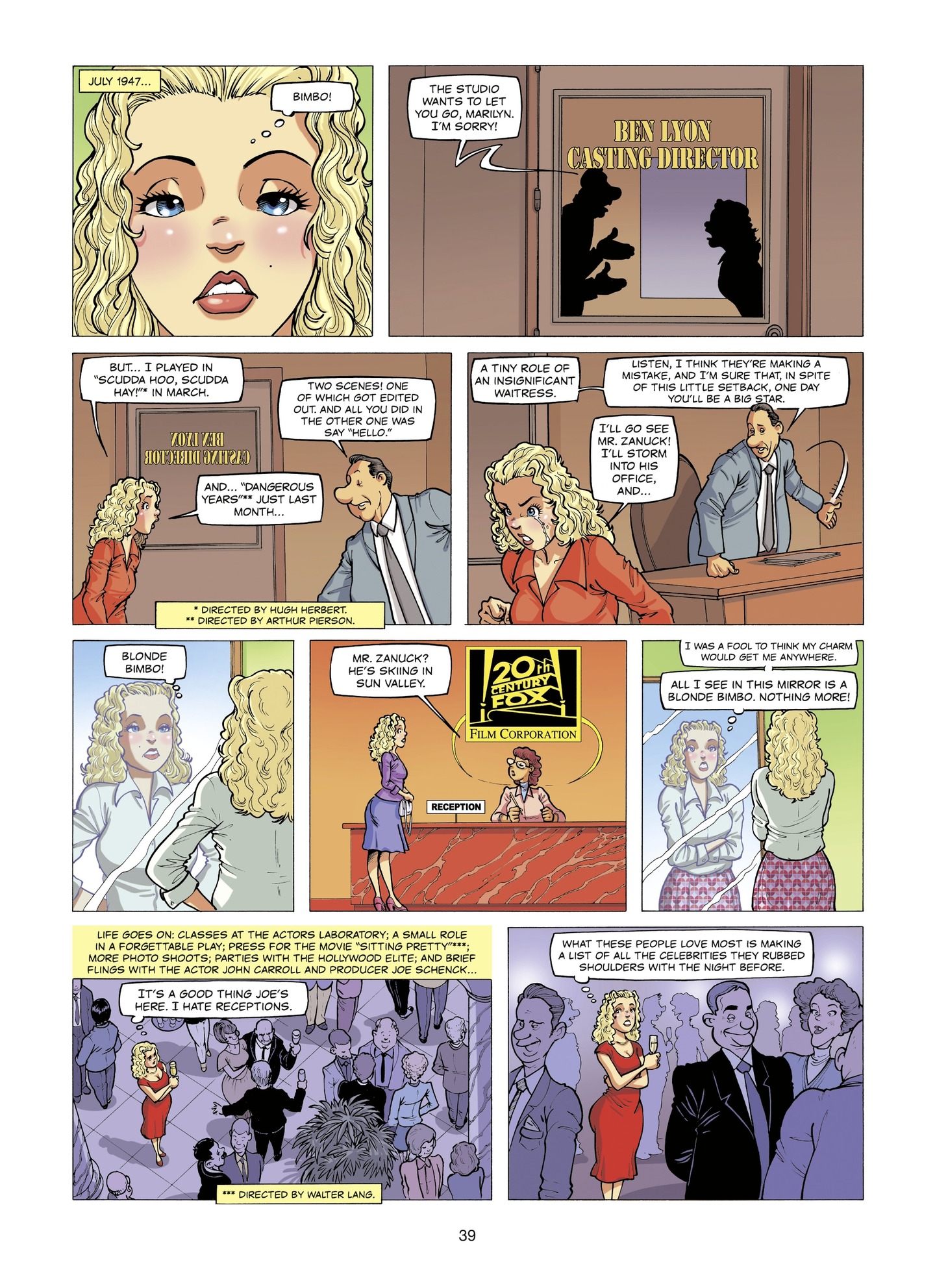 Read online The Stars of History: Marilyn Monroe comic -  Issue # TPB - 39