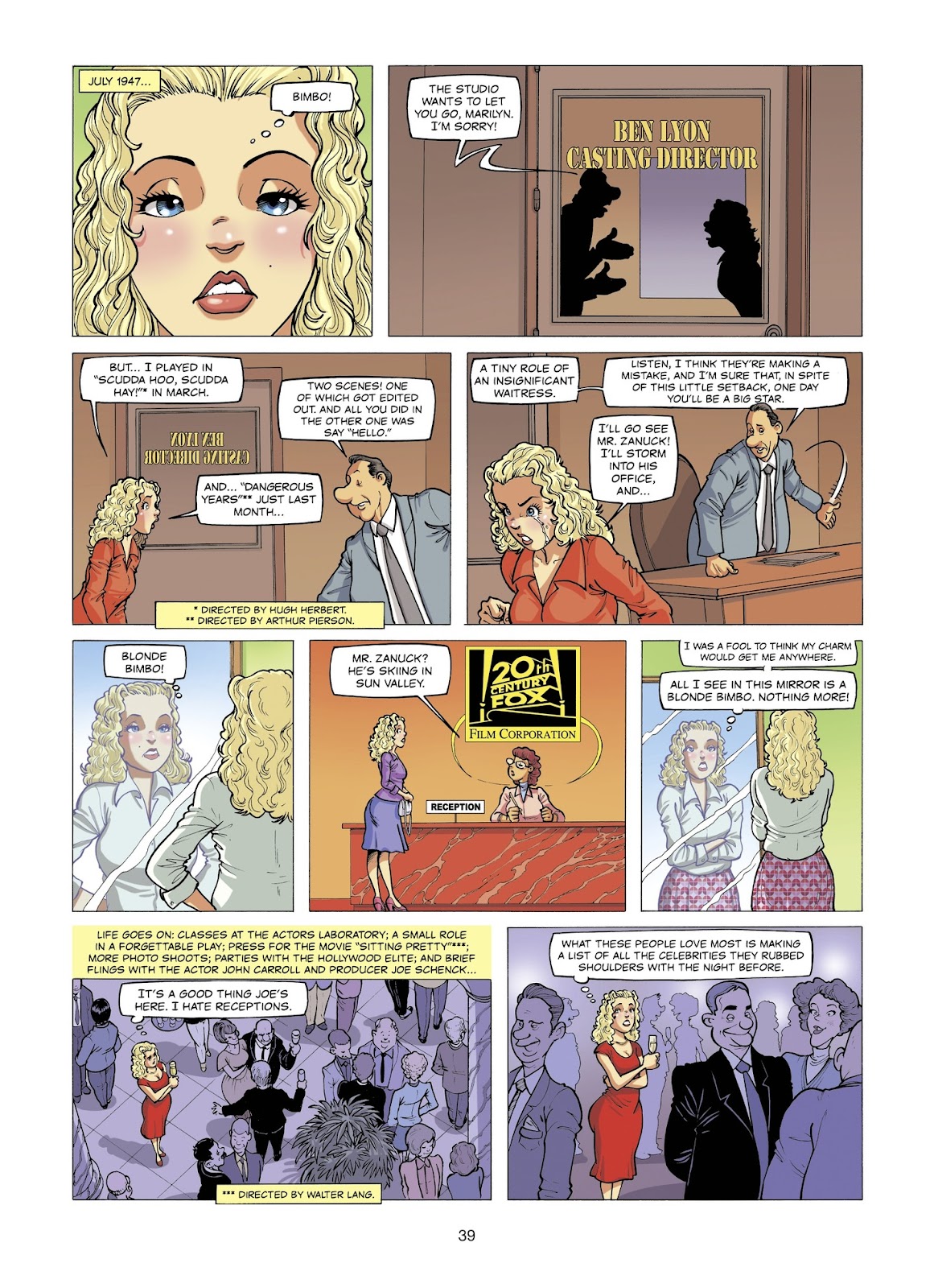 The Stars of History: Marilyn Monroe issue TPB - Page 39