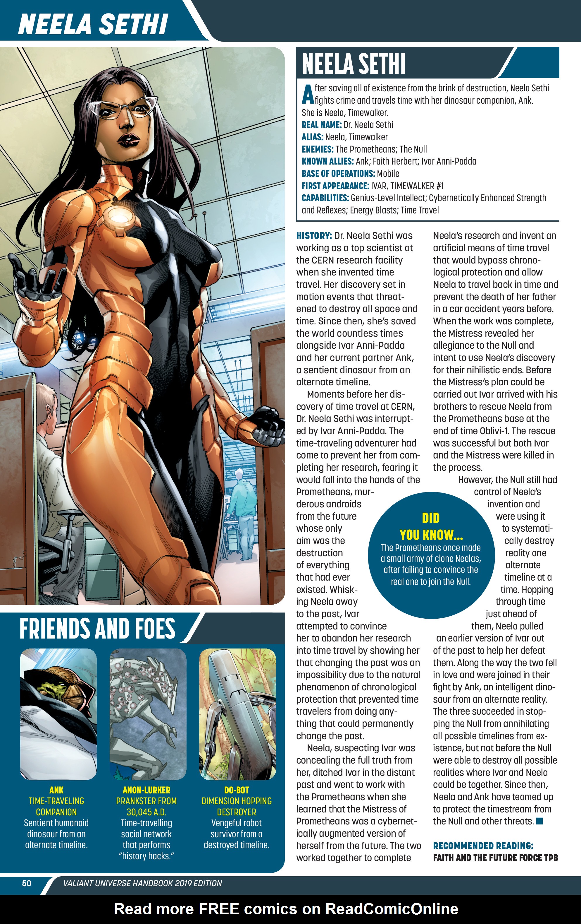 Read online Valiant Universe Handbook 2019 Edition comic -  Issue # Full - 51