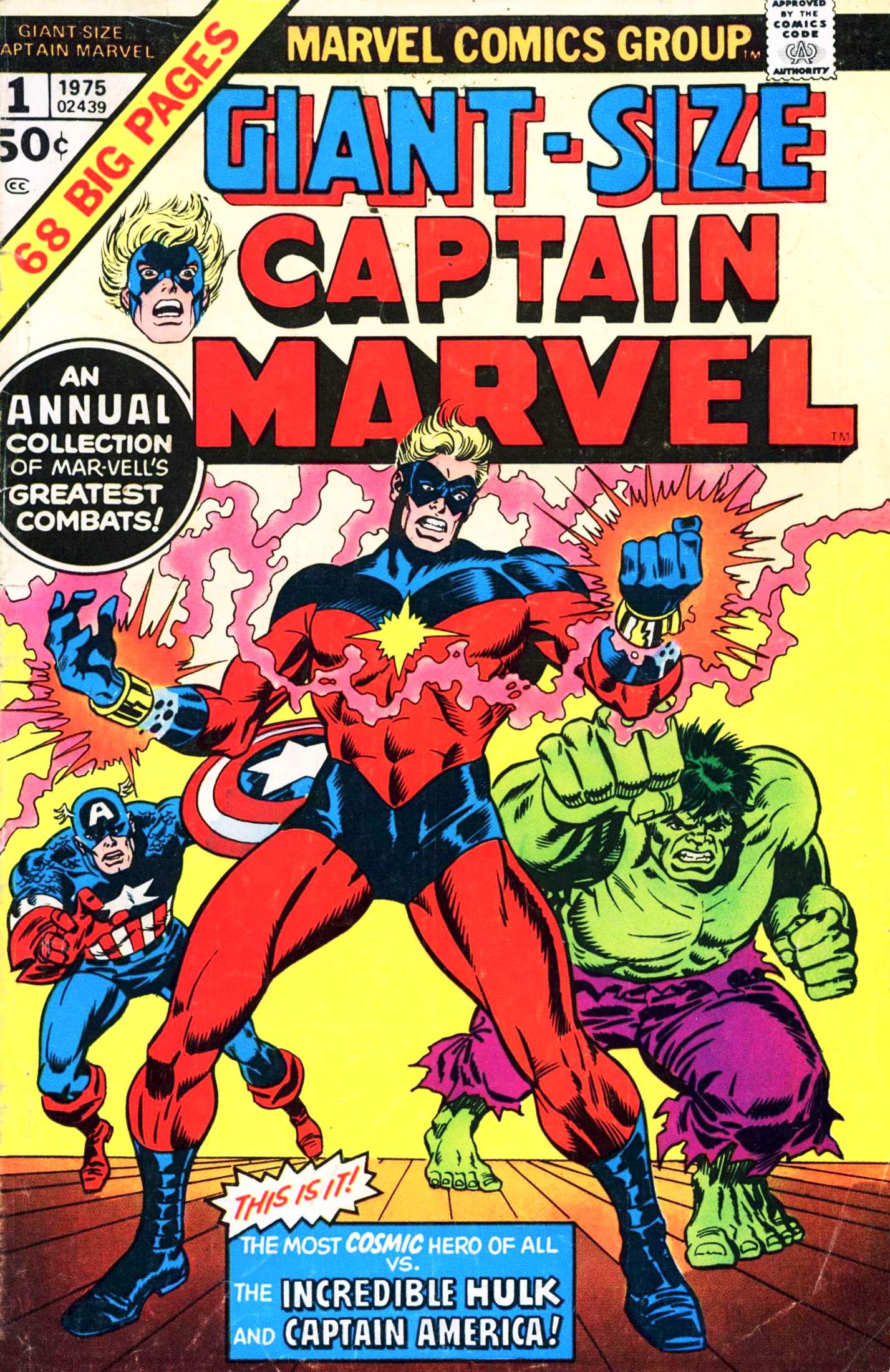 Read online Giant-Size Captain Marvel comic -  Issue # Full - 1
