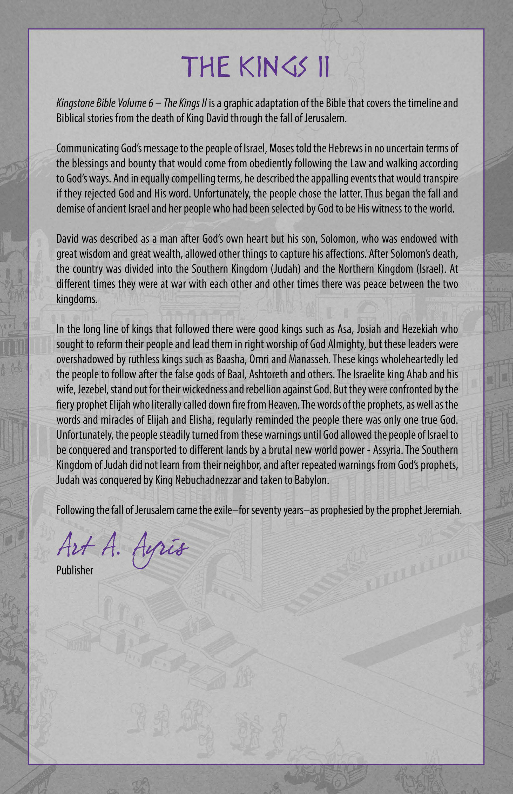 Read online The Kingstone Bible comic -  Issue #6 - 5