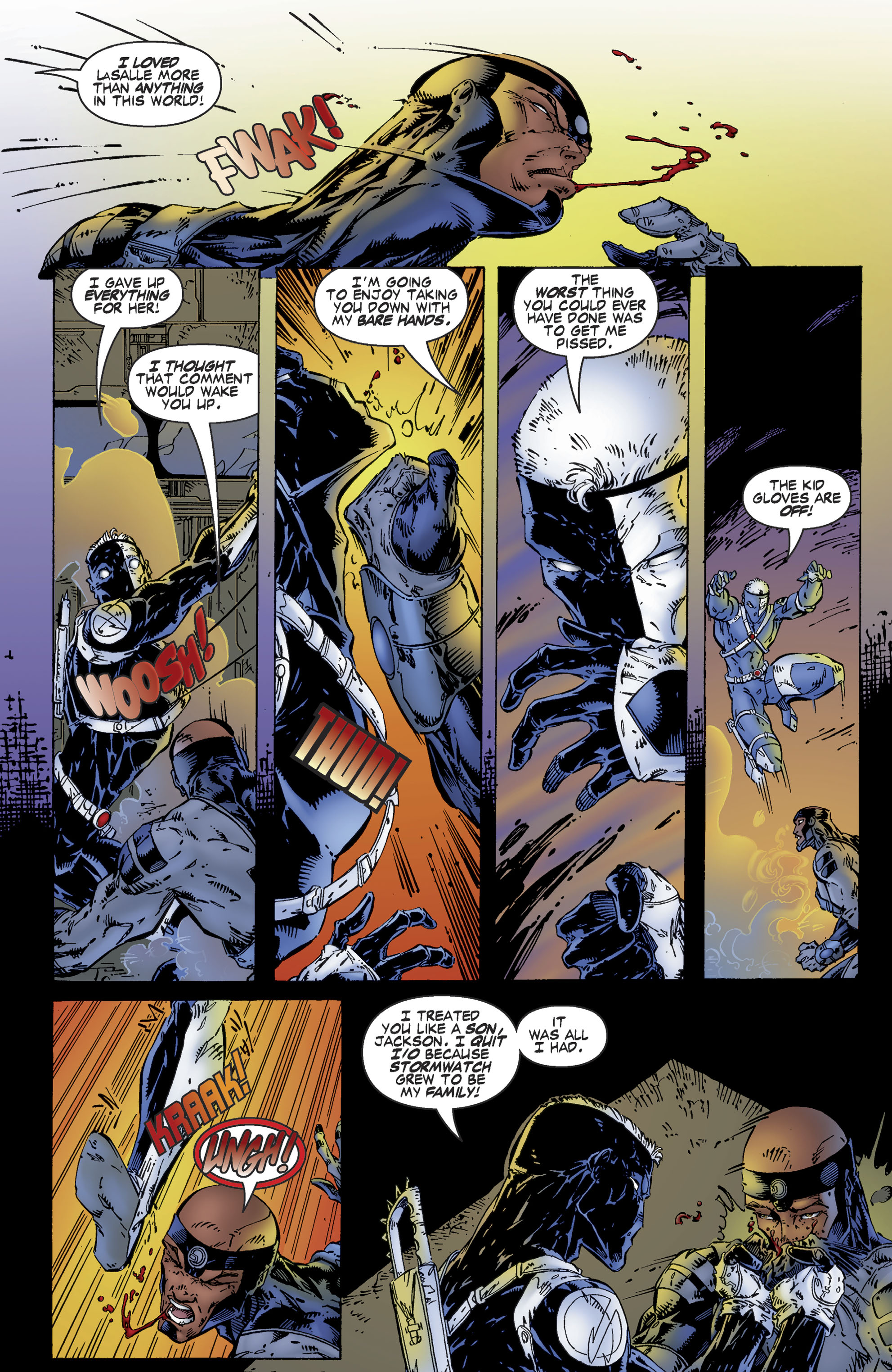 Read online Backlash comic -  Issue #18 - 19