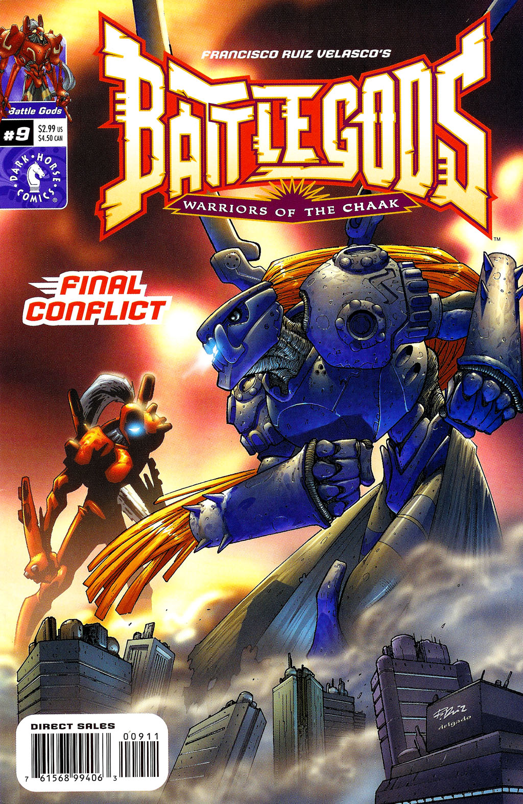 Read online Battle Gods: Warriors of the Chaak comic - Issue #9