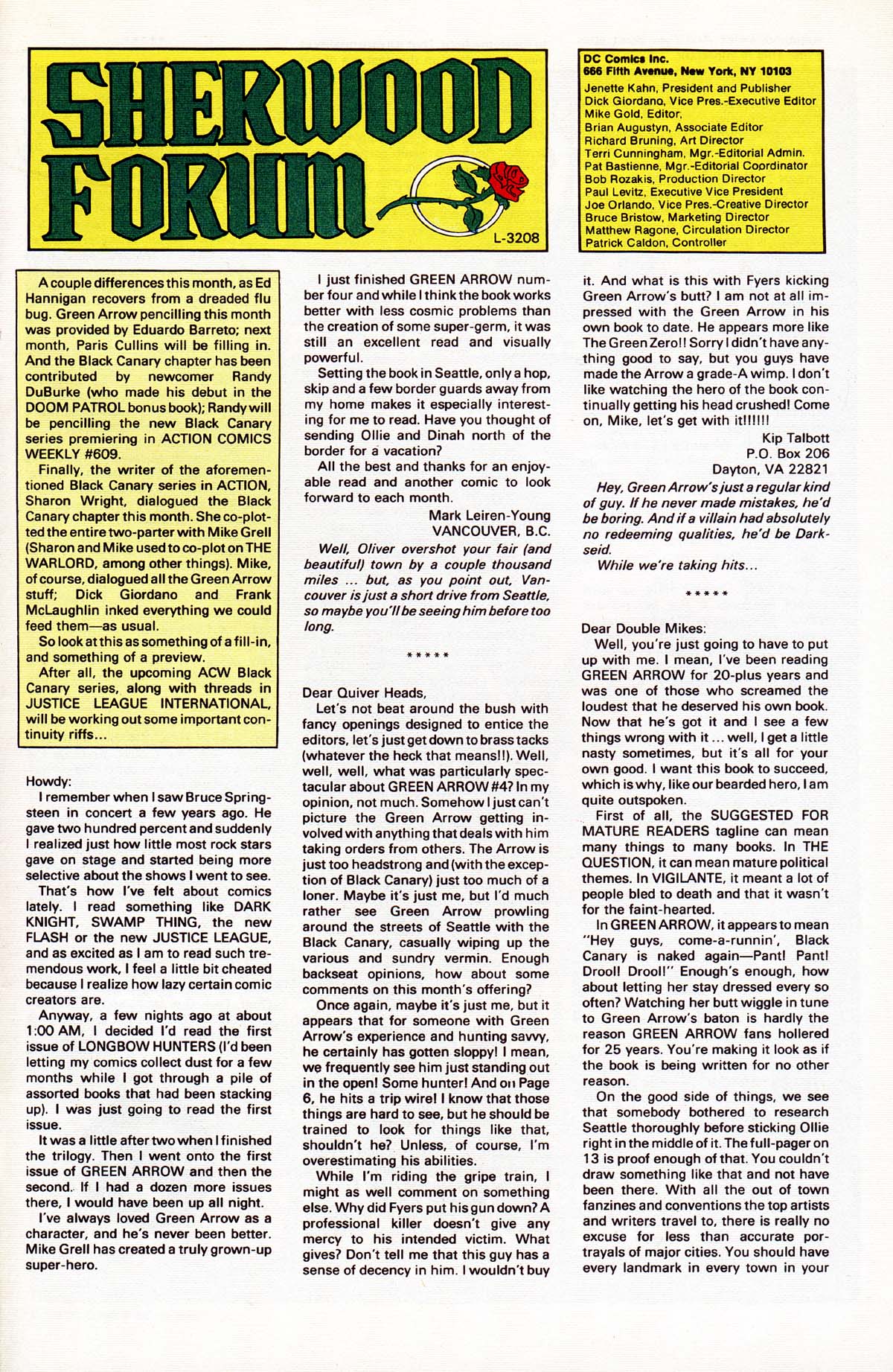 Read online Green Arrow (1988) comic -  Issue #7 - 31