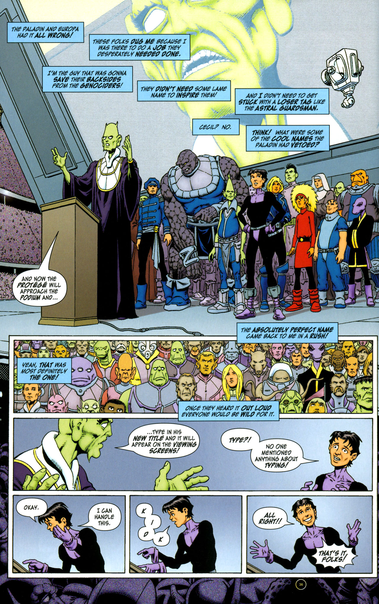Read online Kid Kosmos: Kidnapped comic -  Issue # TPB - 33