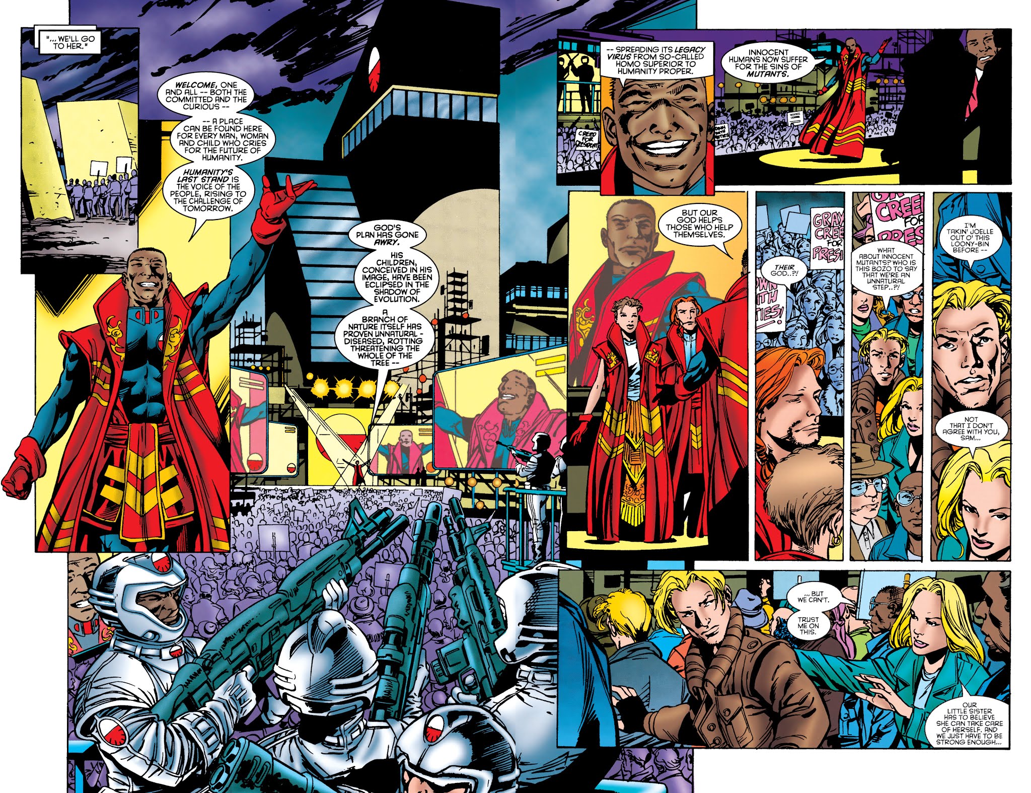 Read online X-Men: The Road to Onslaught comic -  Issue # TPB 2 - 151