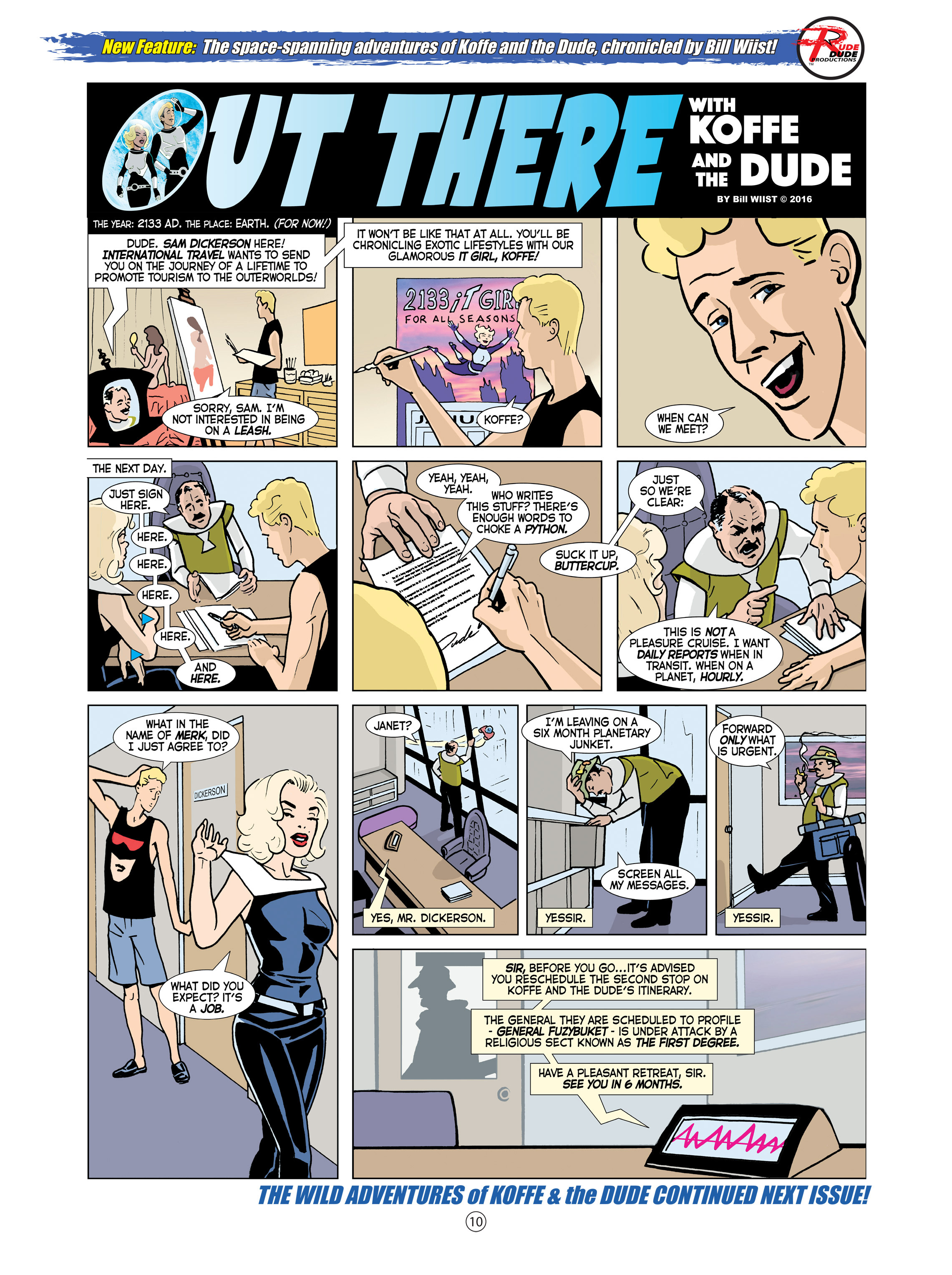 Read online Nexus: The Comic Strip comic -  Issue #4 - 10