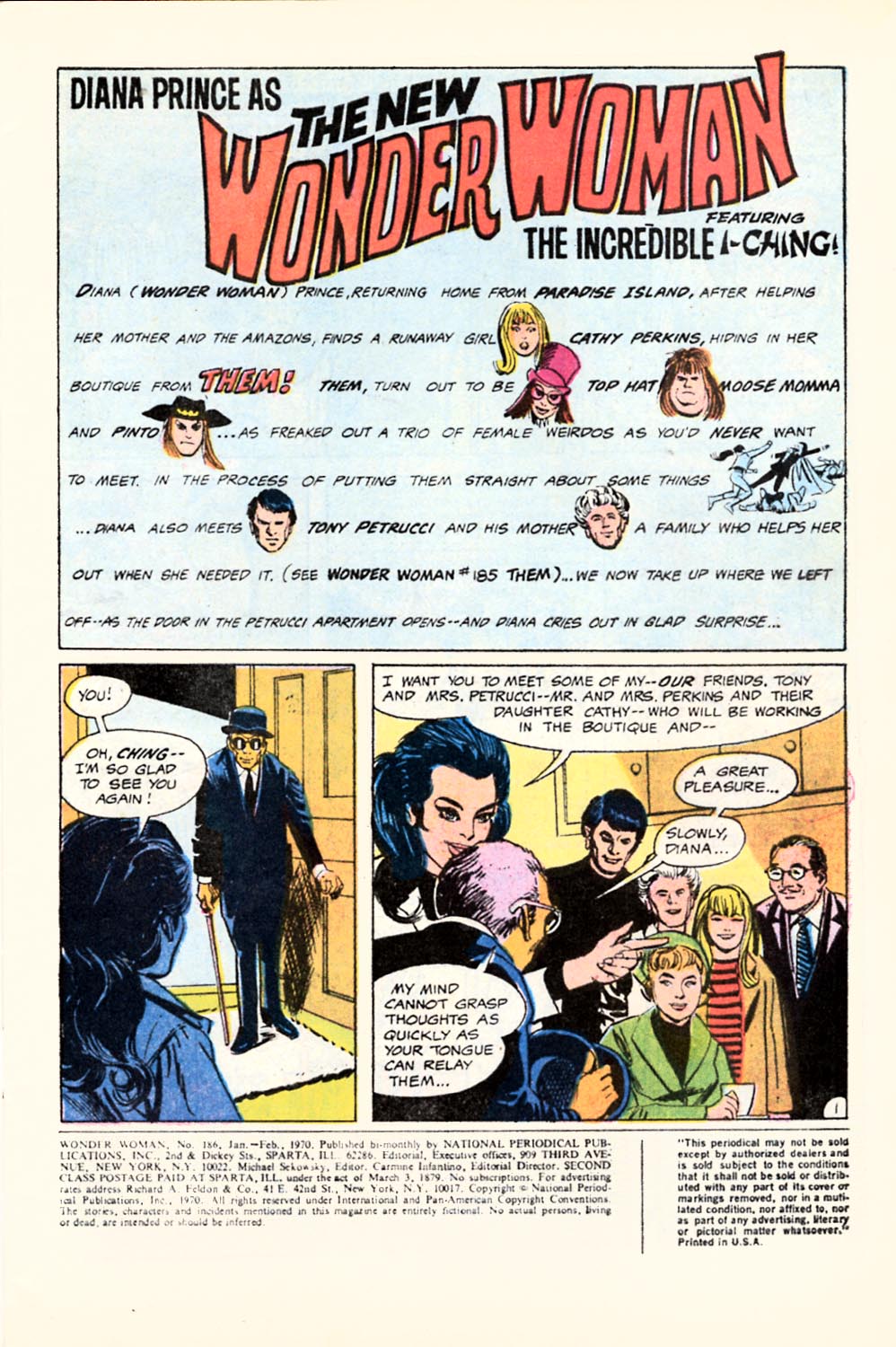 Read online Wonder Woman (1942) comic -  Issue #186 - 3