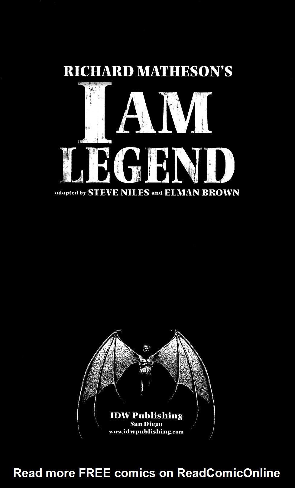 Read online Richard Matheson's I Am Legend comic -  Issue # TPB - 4