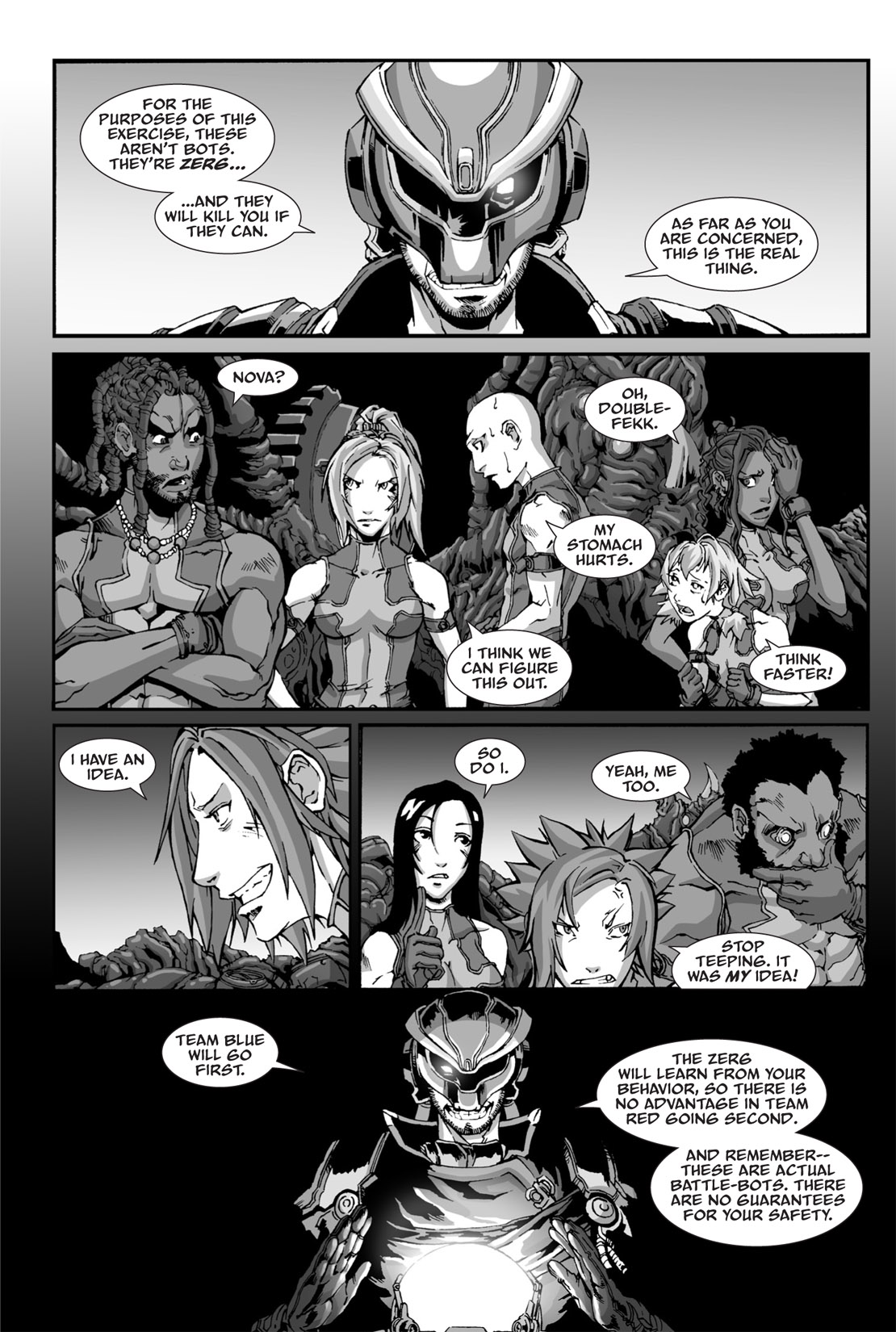 Read online StarCraft: Ghost Academy comic -  Issue # TPB 2 - 28