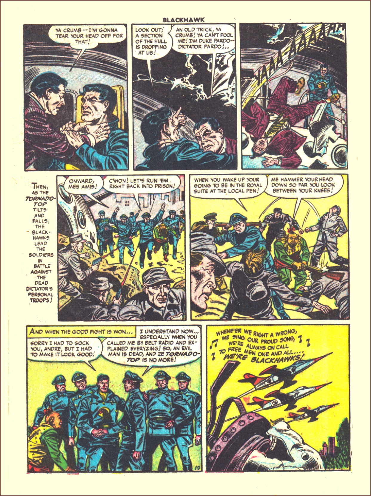Read online Blackhawk (1957) comic -  Issue #69 - 12