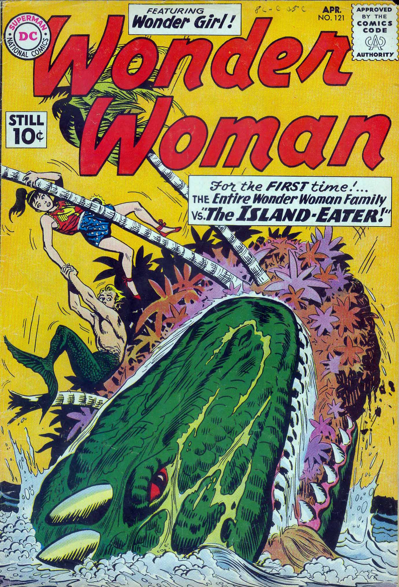 Read online Wonder Woman (1942) comic -  Issue #121 - 1