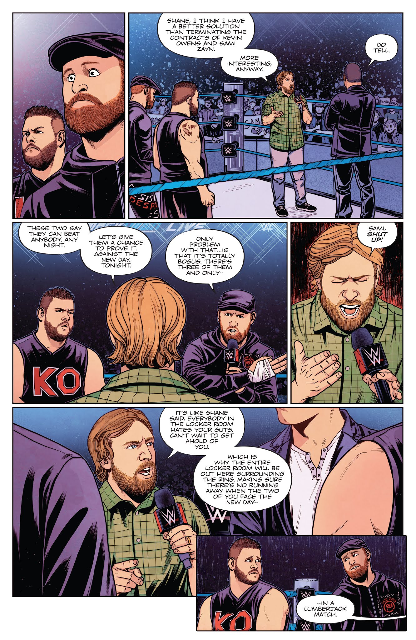 Read online WWE comic -  Issue #20 - 4