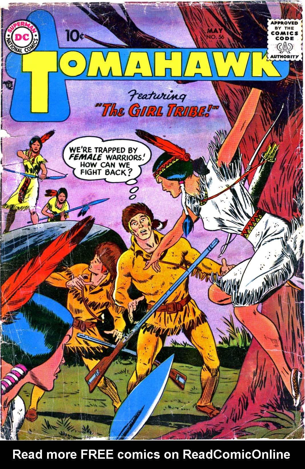 Read online Tomahawk comic -  Issue #56 - 1