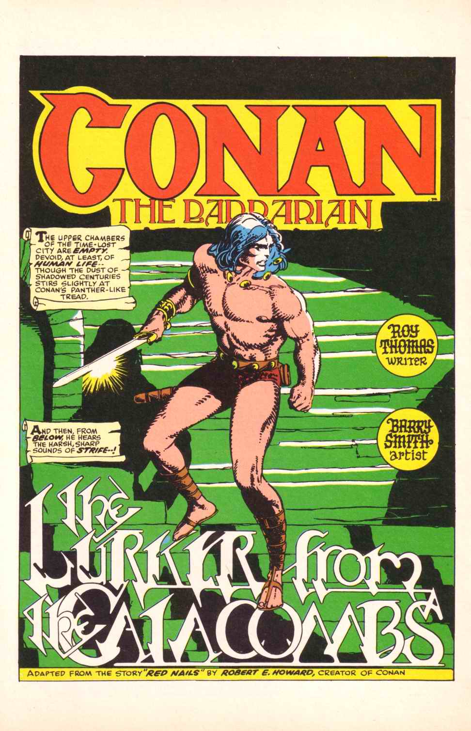 Read online Robert E. Howard's Conan the Barbarian comic -  Issue # Full - 24