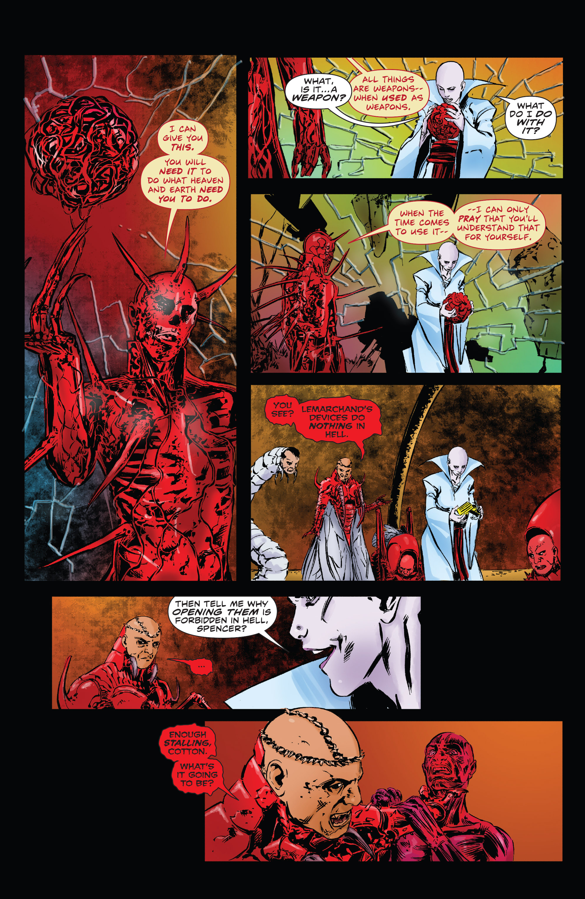 Read online Clive Barker's Hellraiser: The Dark Watch comic -  Issue # TPB 3 - 103