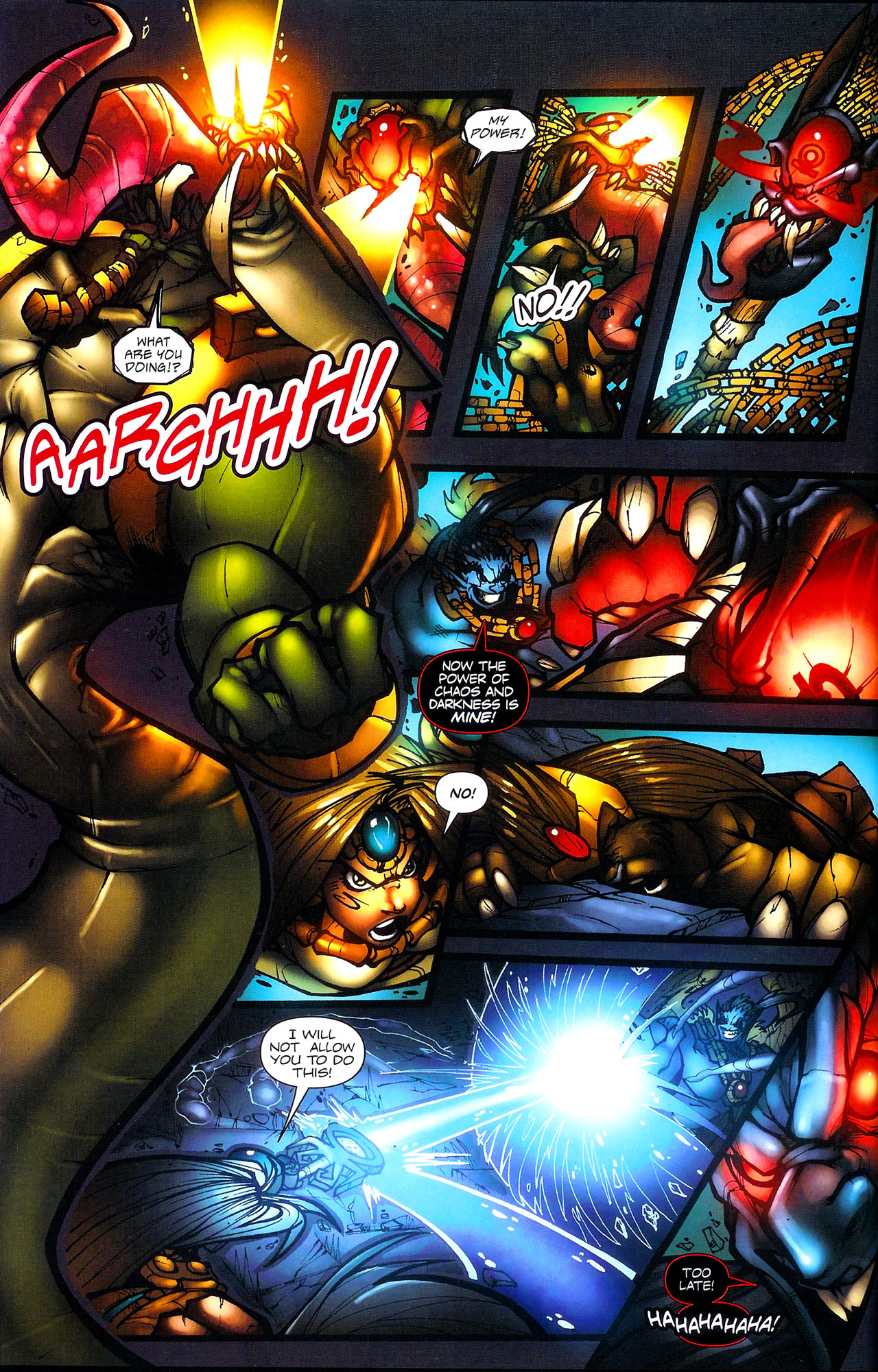 Read online Legend of Isis comic -  Issue #3 - 10