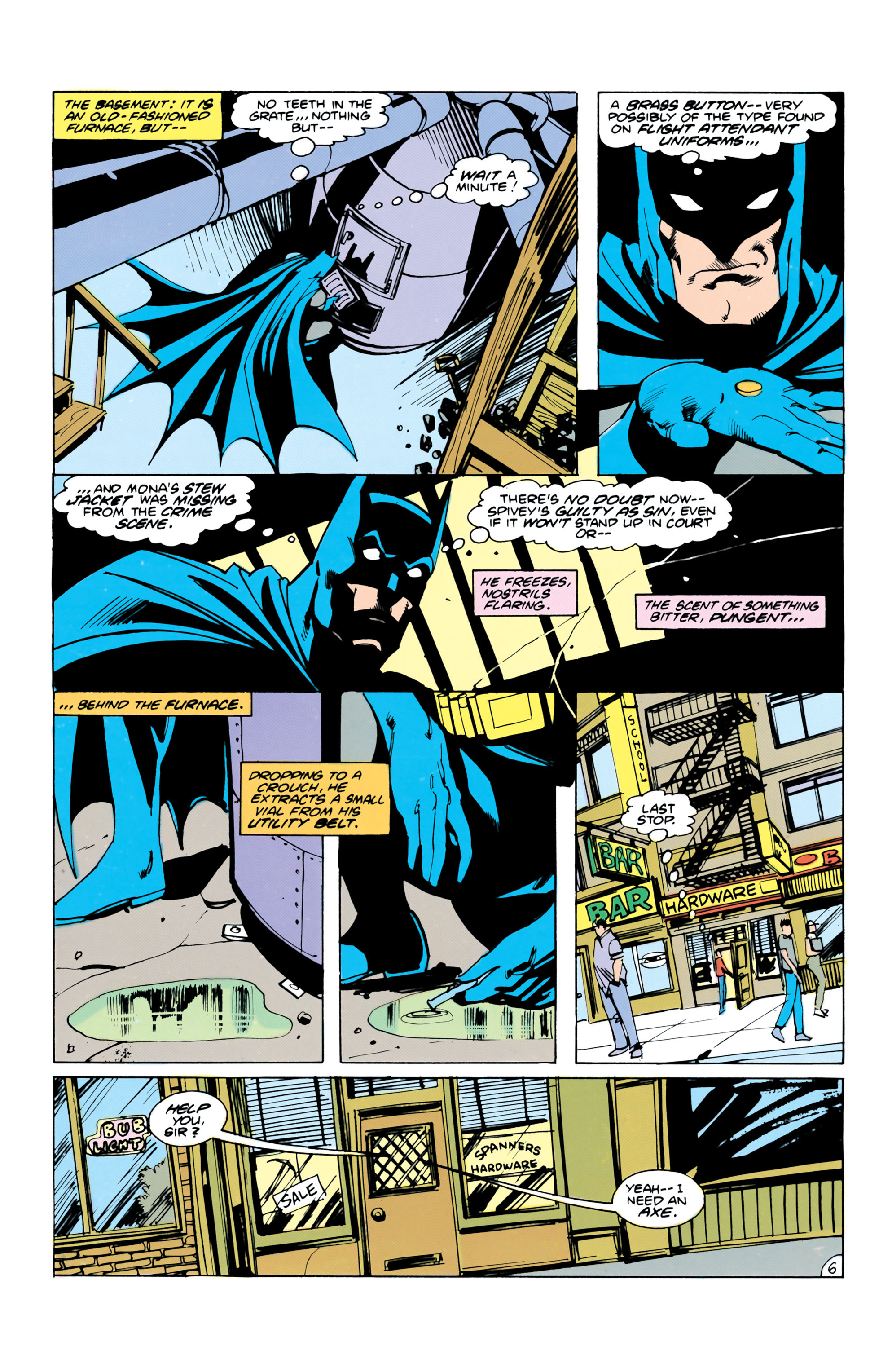 Read online Batman (1940) comic -  Issue #399 - 7