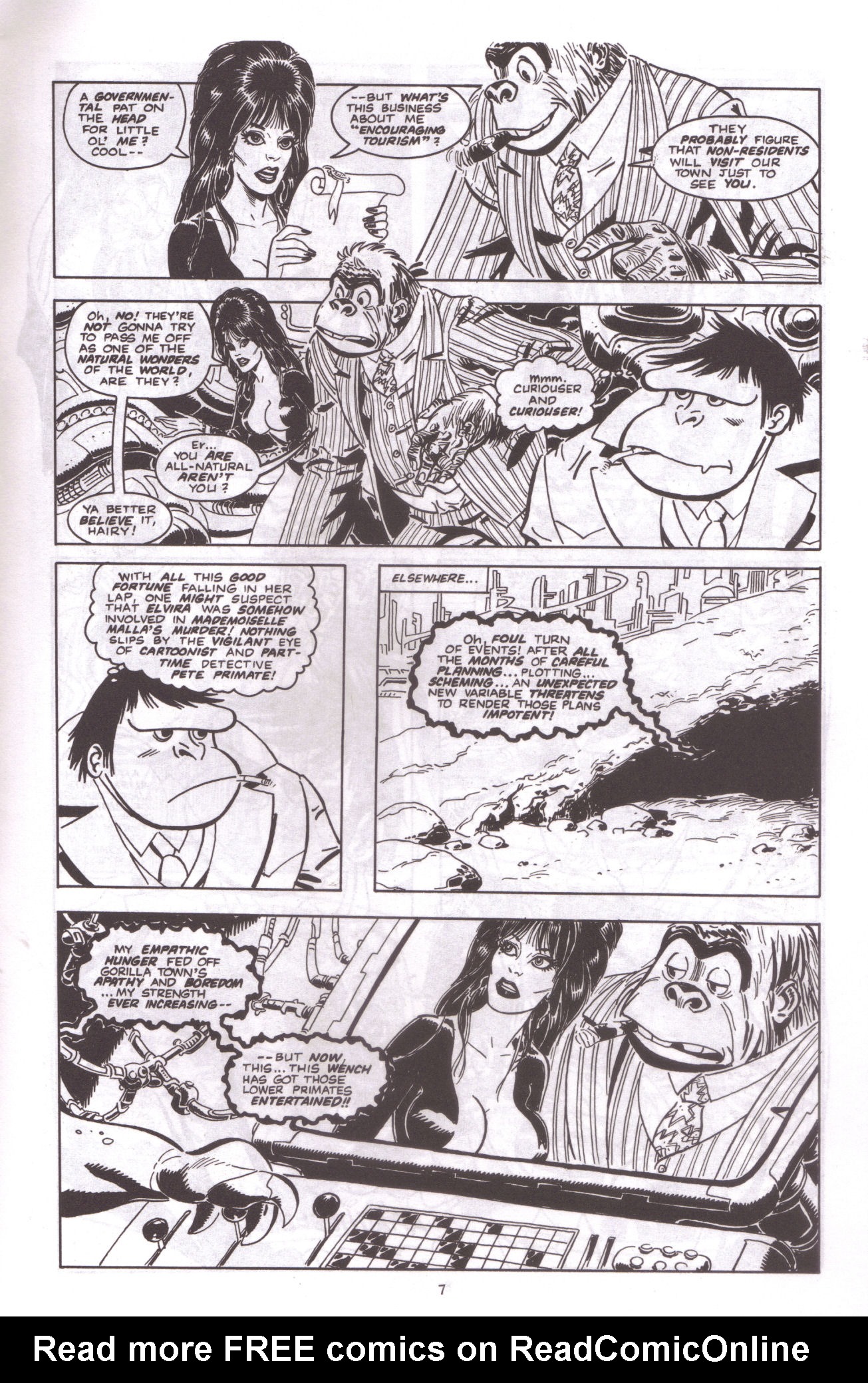 Read online Elvira, Mistress of the Dark comic -  Issue #37 - 9