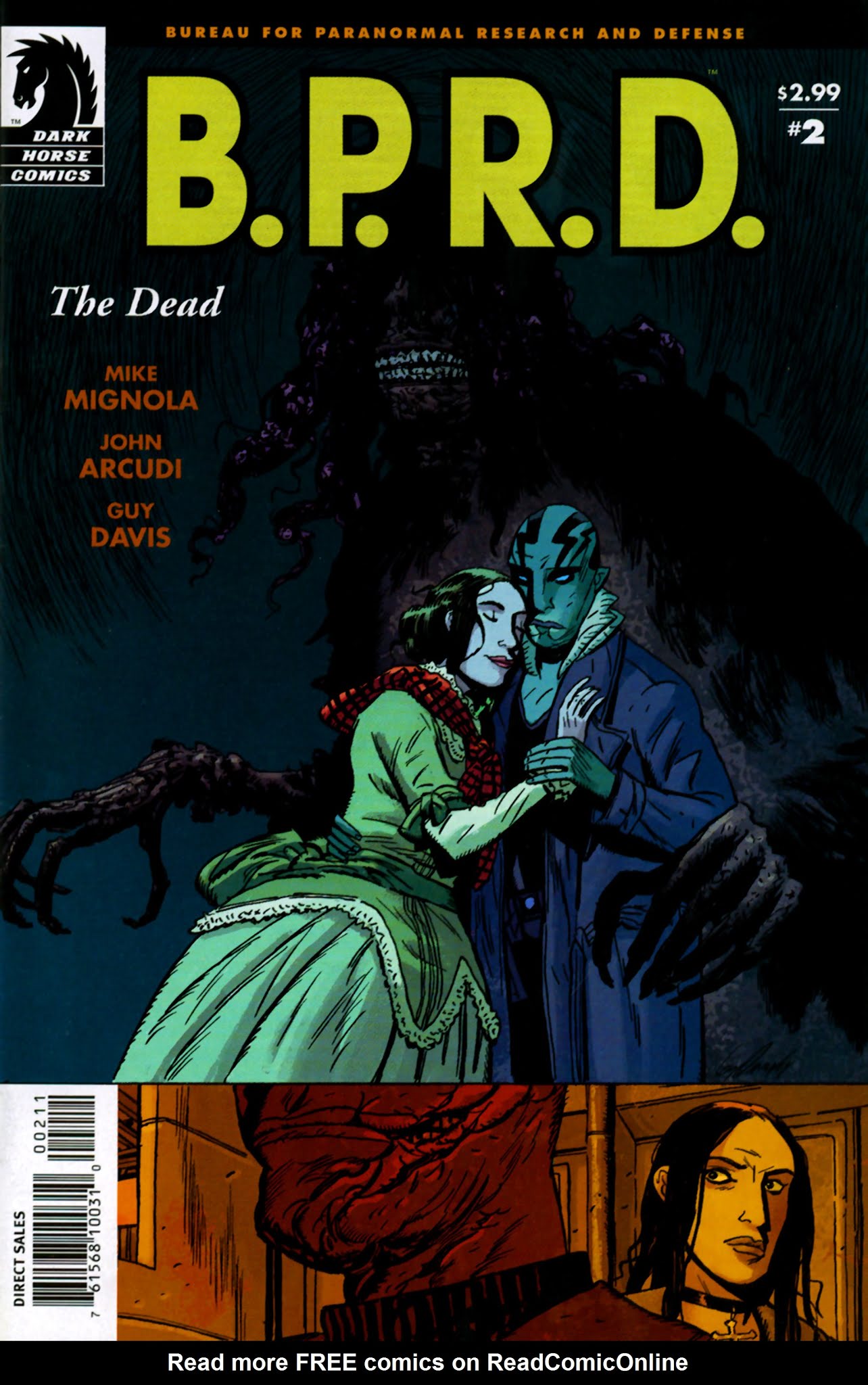 Read online B.P.R.D.: The Dead comic -  Issue #2 - 1