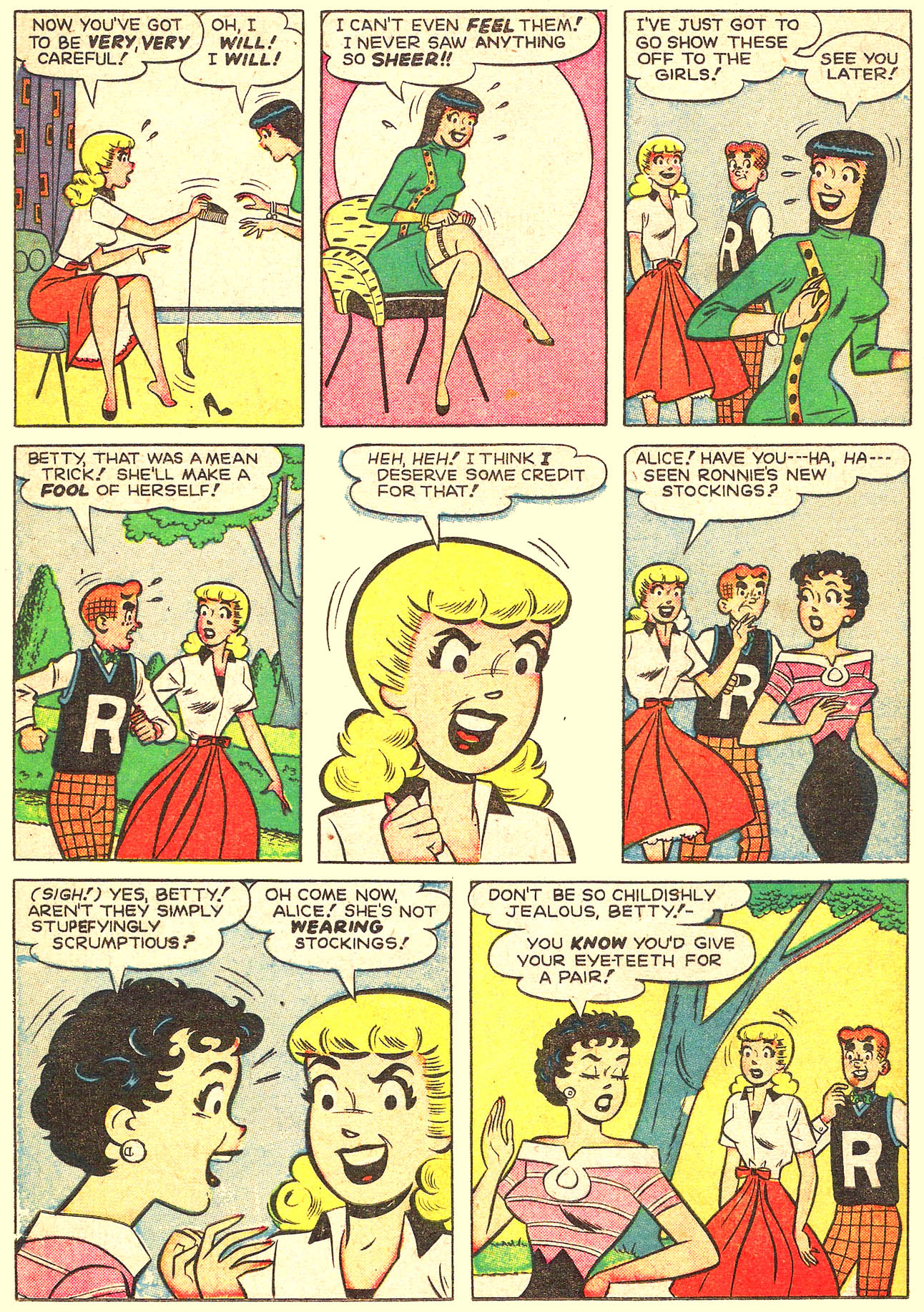 Read online Archie's Girls Betty and Veronica comic -  Issue # _Annual 6 - 34