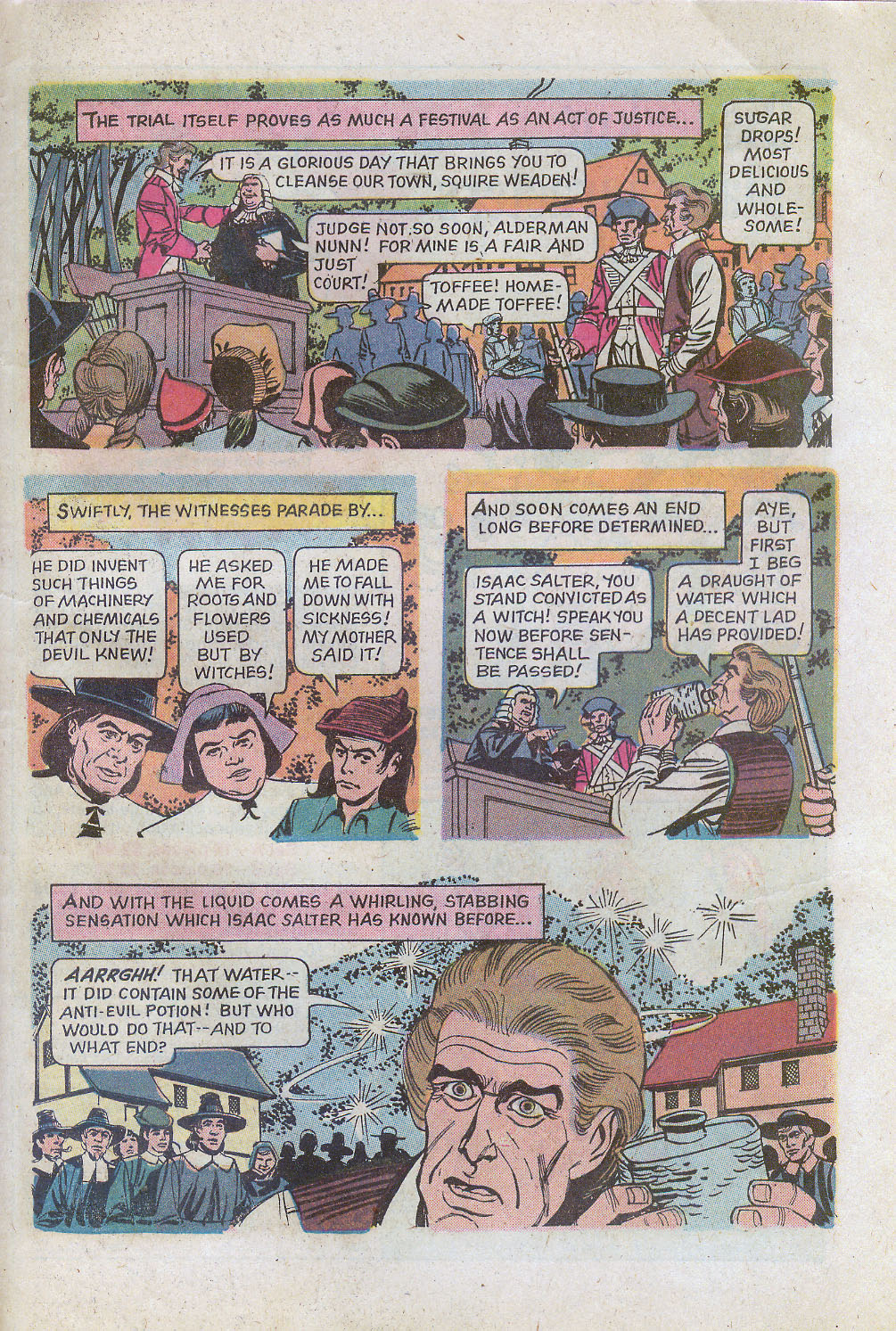 Read online Dark Shadows (1969) comic -  Issue #27 - 29