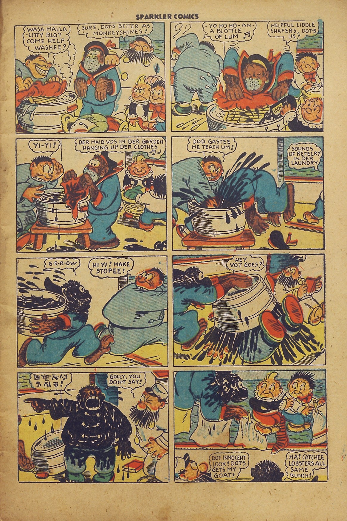Read online Sparkler Comics comic -  Issue #54 - 5