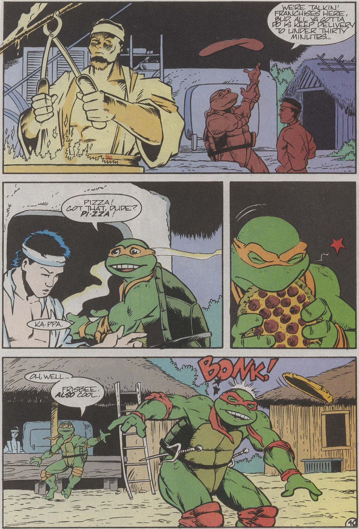 Read online Teenage Mutant Ninja Turtles III The Movie: The Turtles Are Back...In Time! comic -  Issue # Full - 41