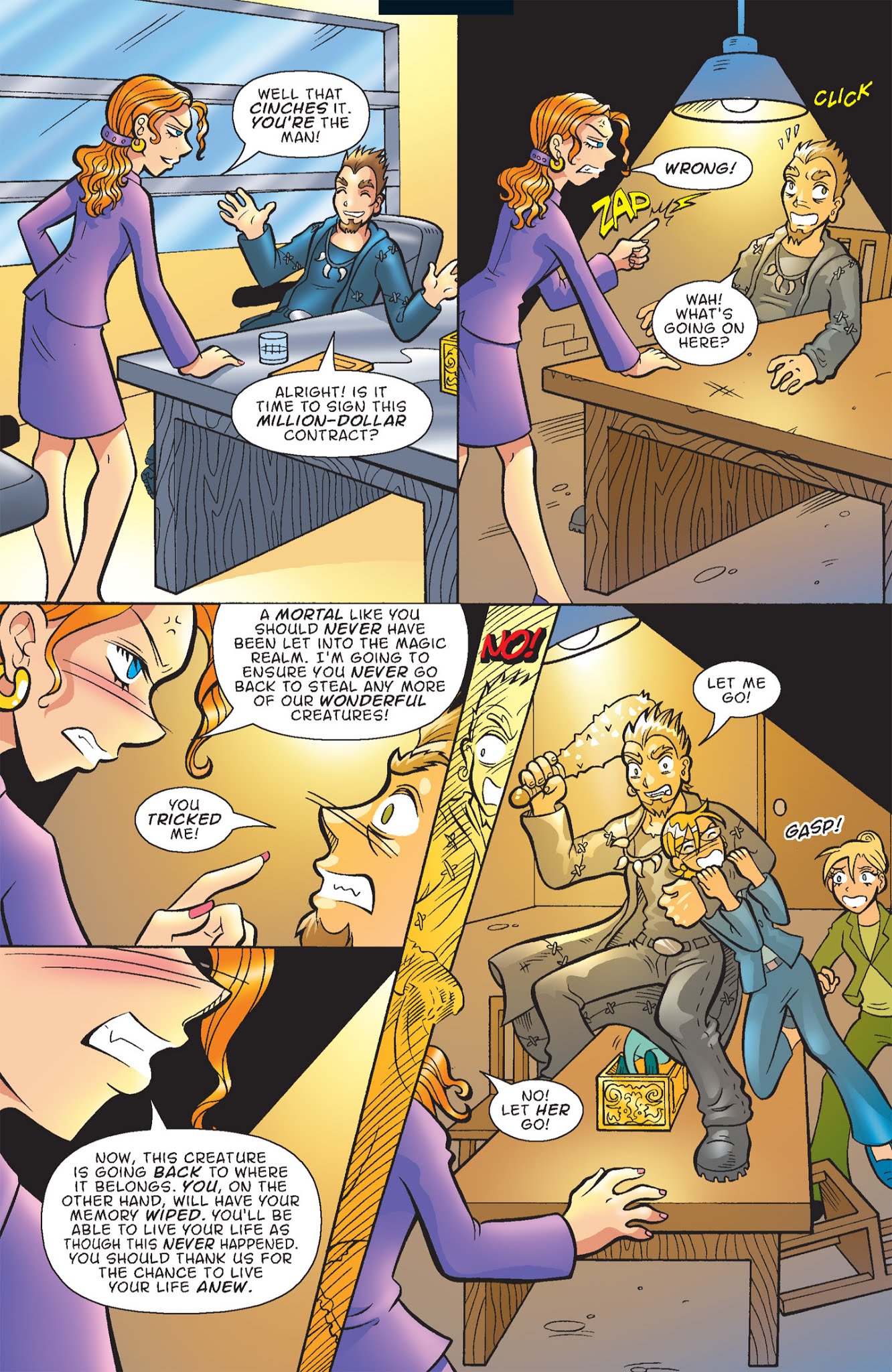 Read online Sabrina the Teenage Witch (2000) comic -  Issue #65 - 21