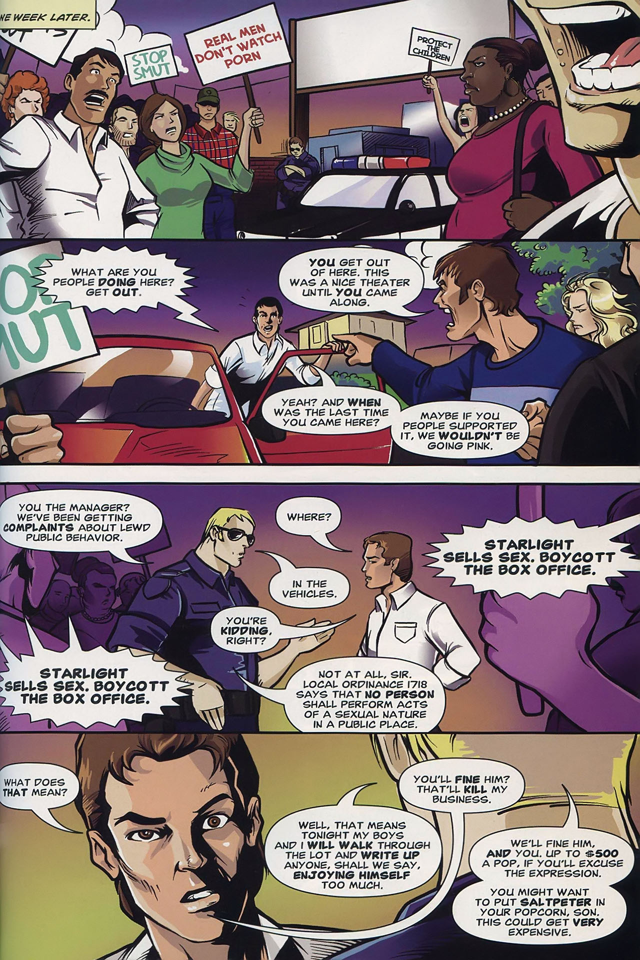 Read online Tales of the Starlight Drive-In comic -  Issue # TPB (Part 2) - 25