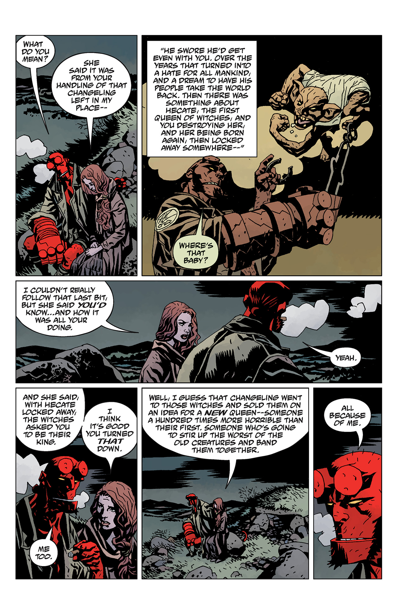 Read online Hellboy: The Wild Hunt comic -  Issue #3 - 14