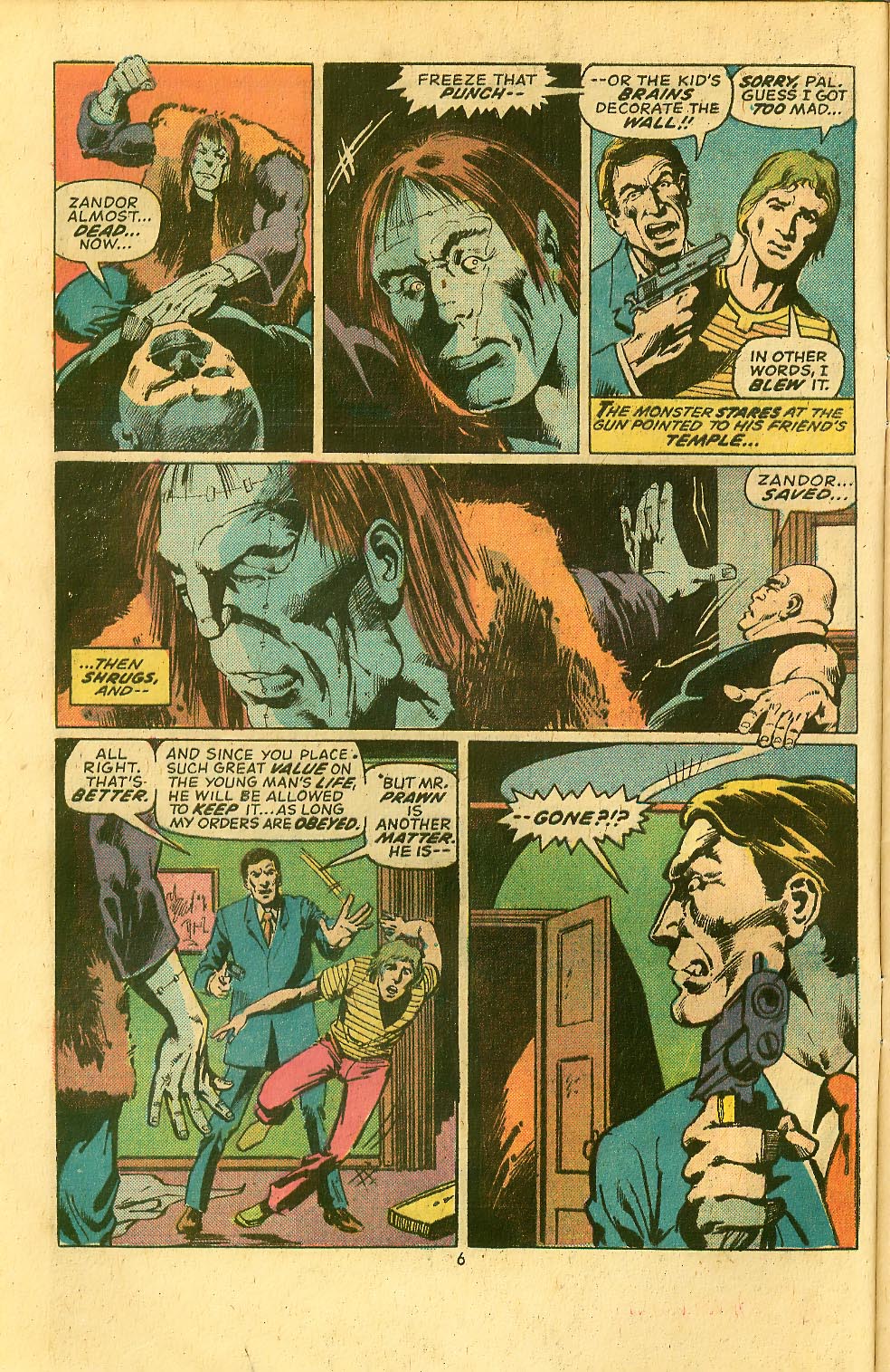 Read online Frankenstein (1973) comic -  Issue #15 - 5